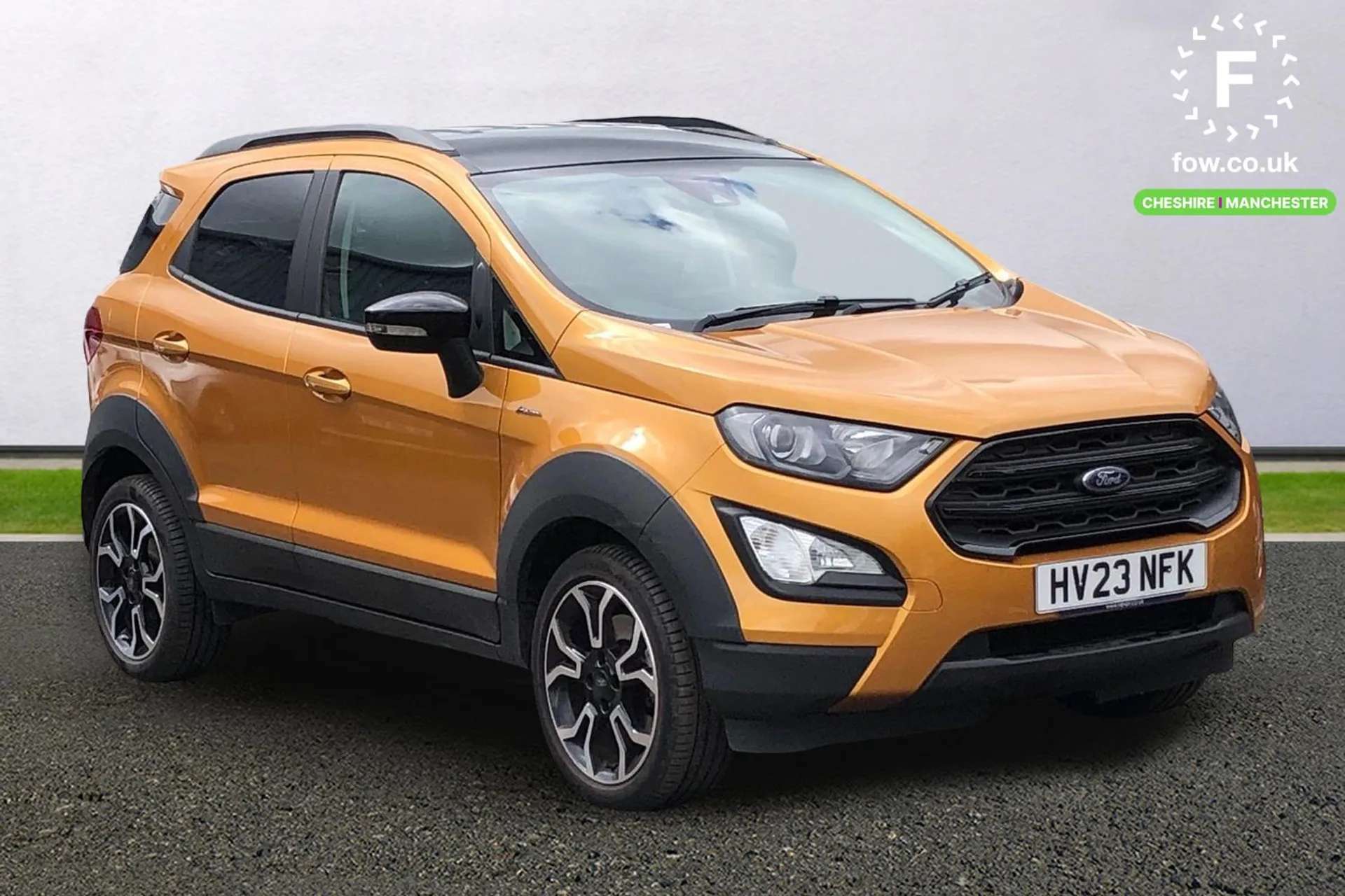 A 2023 FORD ECOSPORT 1.0 EcoBoost 125 Active 5dr [Traffic sign recognition, Electrically adjustable and heated door mirrors, Black body styling kit, e-Call (emergency call A 2023 FORD ECOSPORT 1.0 EcoBoost 125 Active 5dr [Traffic sign recognition, Electrically adjustable and heated door mirrors, Black body styling kit, e-Call (emergency call