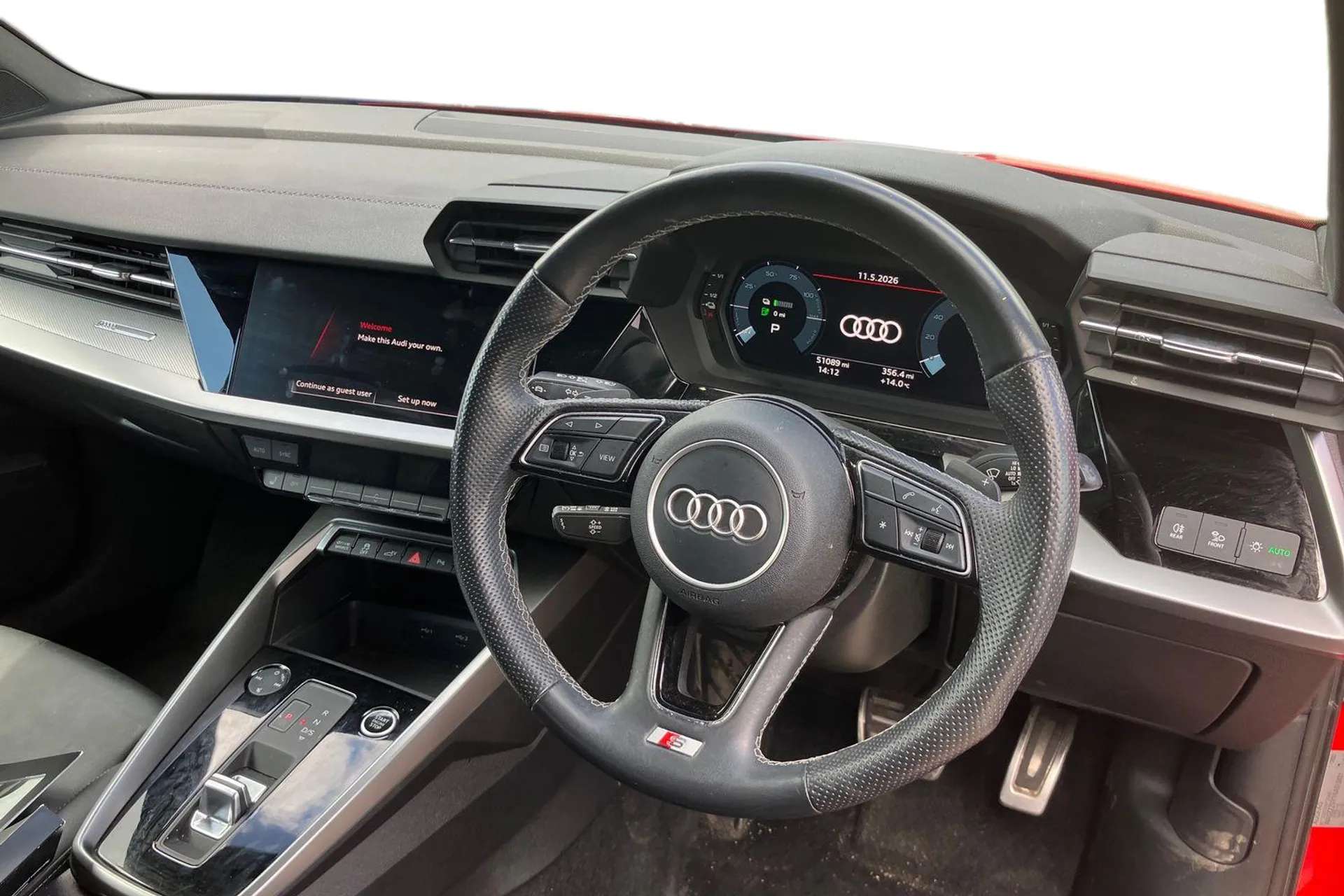 A 2021 AUDI A3 40 TFSI e S Line 5dr S Tronic [ Aluminium interior elements pack , S line styling pack , Audi Virtual Cockpit - 10.25" digital and colour instrument c A 2021 AUDI A3 40 TFSI e S Line 5dr S Tronic [ Aluminium interior elements pack , S line styling pack , Audi Virtual Cockpit - 10.25" digital and colour instrument c