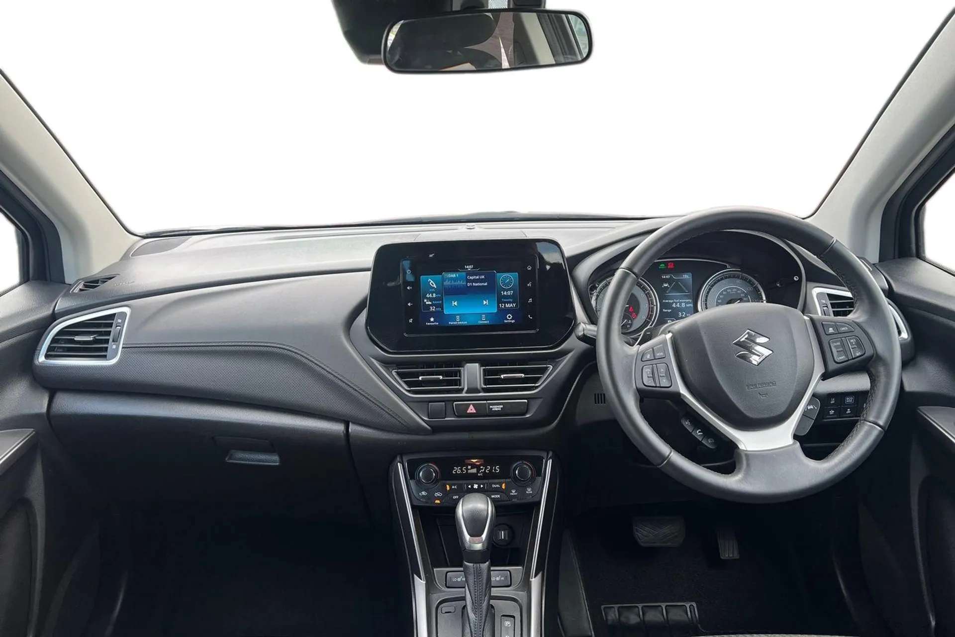 A 2023 SUZUKI S-CROSS 1.5 Hybrid Motion 5dr AGS [ 4.2" colour LCD information display, LED Daytime Running Lights, Front and rear parking sensors, Adaptive cruise control w A 2023 SUZUKI S-CROSS 1.5 Hybrid Motion 5dr AGS [ 4.2" colour LCD information display, LED Daytime Running Lights, Front and rear parking sensors, Adaptive cruise control w