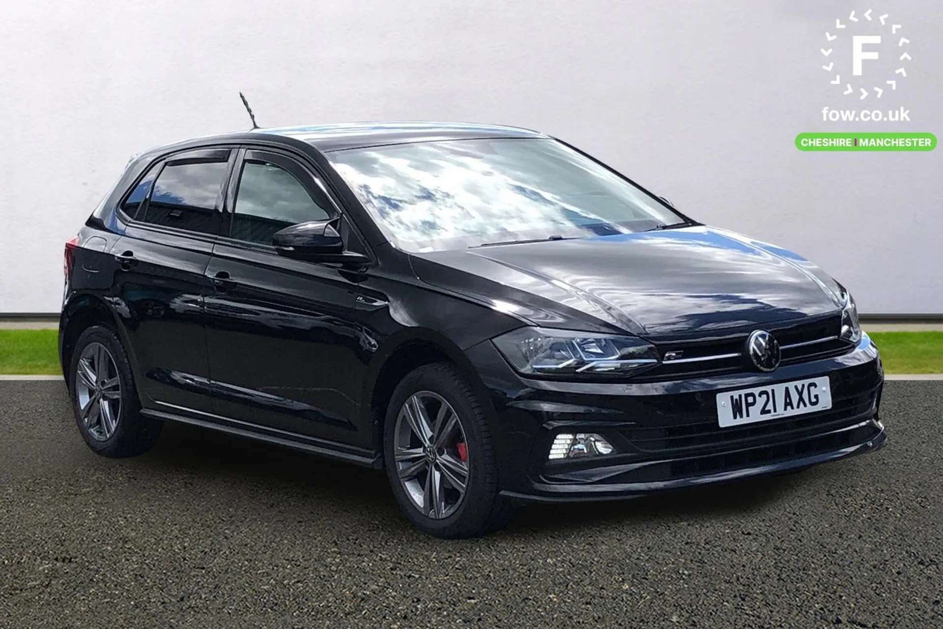 A 2021 VOLKSWAGEN POLO 1.0 TSI 95 R-Line 5dr [Front sport seats with lumbar adjustment and R line logo, Battery regeneration during braking, Electrically adjustable and heat A 2021 VOLKSWAGEN POLO 1.0 TSI 95 R-Line 5dr [Front sport seats with lumbar adjustment and R line logo, Battery regeneration during braking, Electrically adjustable and heat