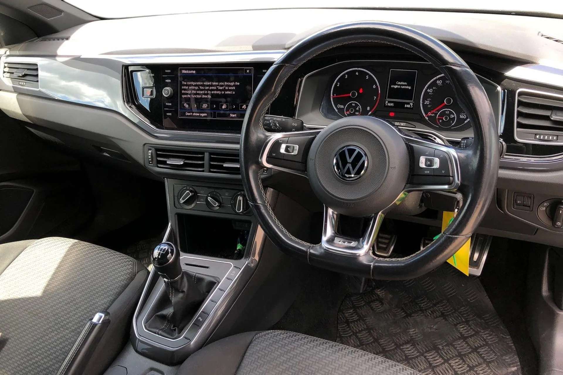 A 2021 VOLKSWAGEN POLO 1.0 TSI 95 R-Line 5dr [Front sport seats with lumbar adjustment and R line logo, Battery regeneration during braking, Electrically adjustable and heat A 2021 VOLKSWAGEN POLO 1.0 TSI 95 R-Line 5dr [Front sport seats with lumbar adjustment and R line logo, Battery regeneration during braking, Electrically adjustable and heat