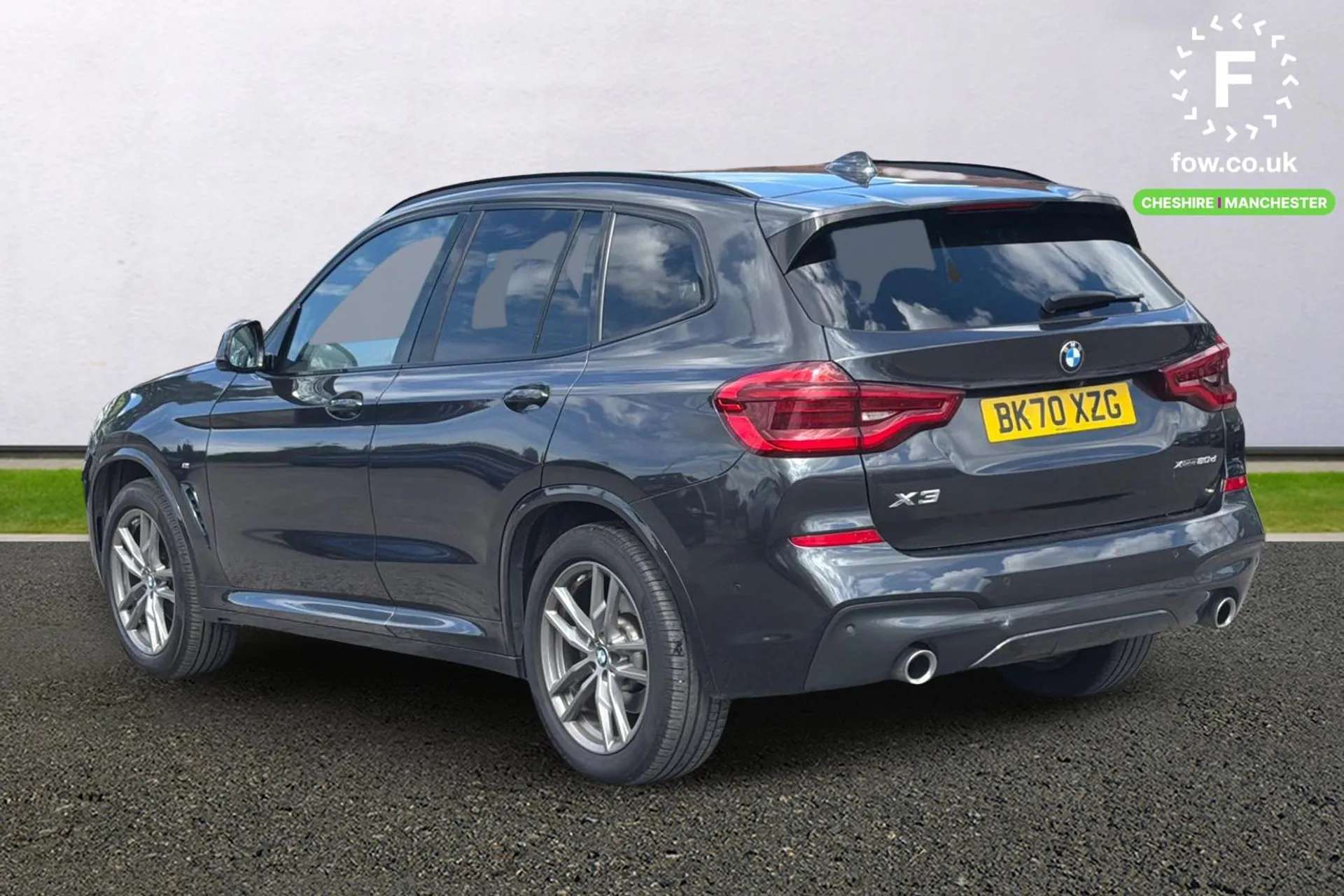 A 2020 BMW X3 xDrive20d M Sport 5dr Step Auto [Automatic tailgate operation, Real time traffic information, Exterior mirrors - electrically folding with anti-dazzle A 2020 BMW X3 xDrive20d M Sport 5dr Step Auto [Automatic tailgate operation, Real time traffic information, Exterior mirrors - electrically folding with anti-dazzle