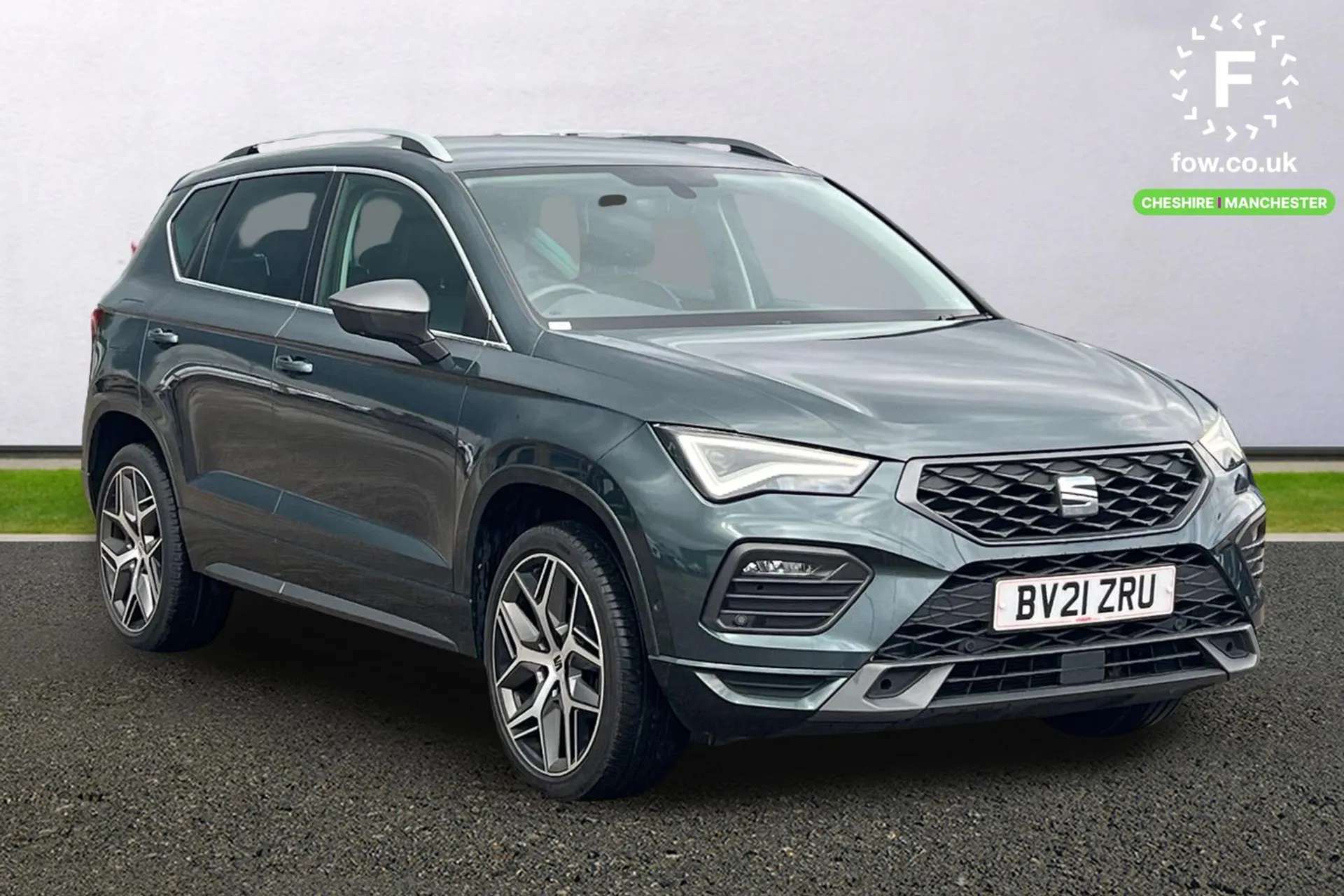 A 2021 SEAT ATECA 1.5 TSI EVO FR Sport 5dr [19" Exclusive machined alloy wheels with decorative inserts, Self parking functionality (includes front and rear parking sen A 2021 SEAT ATECA 1.5 TSI EVO FR Sport 5dr [19" Exclusive machined alloy wheels with decorative inserts, Self parking functionality (includes front and rear parking sen