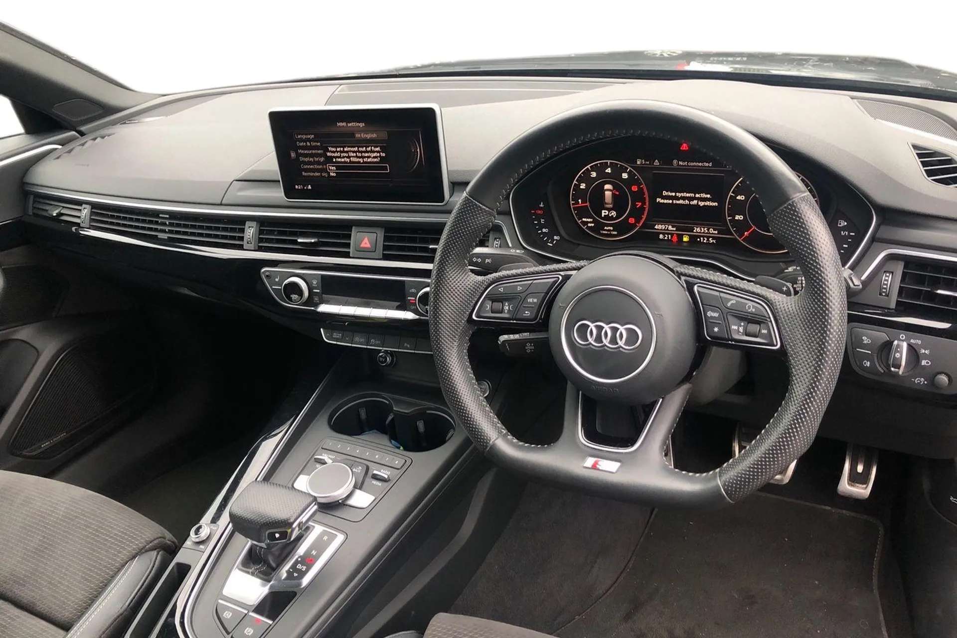 A 2019 AUDI A4 35 TFSI Black Edition 5dr S Tronic [ Audi parking system plus with front and rear sensors, 7" Colour driver information system, S line exterior stylin A 2019 AUDI A4 35 TFSI Black Edition 5dr S Tronic [ Audi parking system plus with front and rear sensors, 7" Colour driver information system, S line exterior stylin