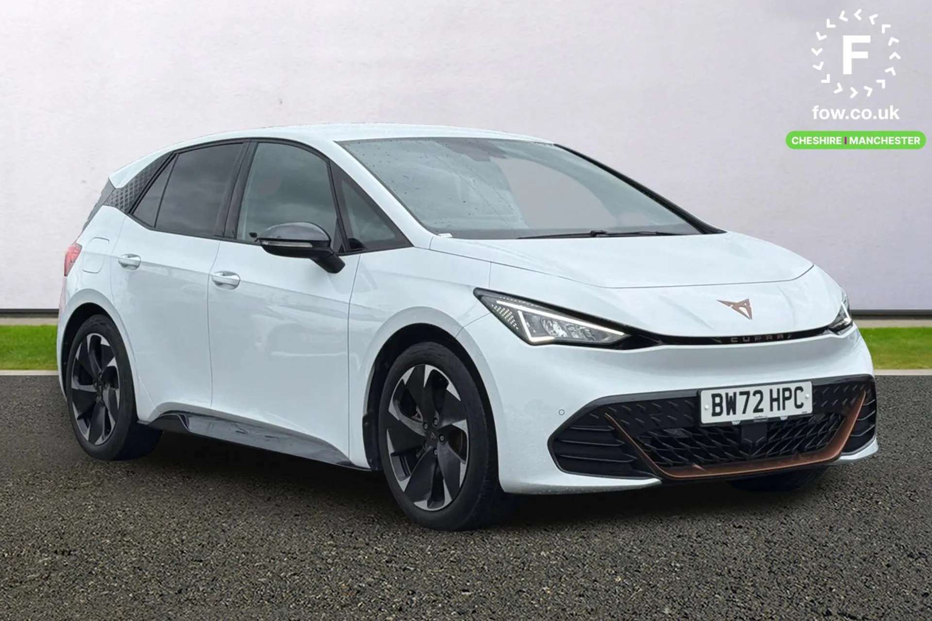 A 2023 CUPRA BORN 169kW e-Boost V2 58kWh 5dr Auto [ Front/rear park distance control , Bluetooth without wireless charger , Augmented reality head up display , Heated f A 2023 CUPRA BORN 169kW e-Boost V2 58kWh 5dr Auto [ Front/rear park distance control , Bluetooth without wireless charger , Augmented reality head up display , Heated f