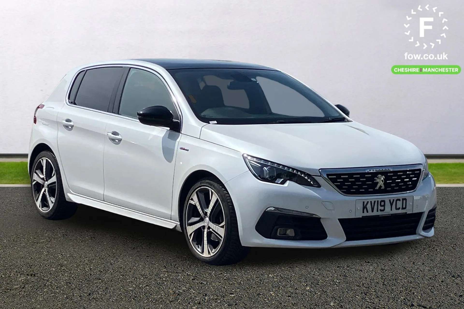 A 2019 PEUGEOT 308 1.2 PureTech 130 GT Line 5dr [ Panoramic fixed cielo glass roof with electric interior blind, Peugeot i-Cockpit with 10" head-up digital instrument pa A 2019 PEUGEOT 308 1.2 PureTech 130 GT Line 5dr [ Panoramic fixed cielo glass roof with electric interior blind, Peugeot i-Cockpit with 10" head-up digital instrument pa