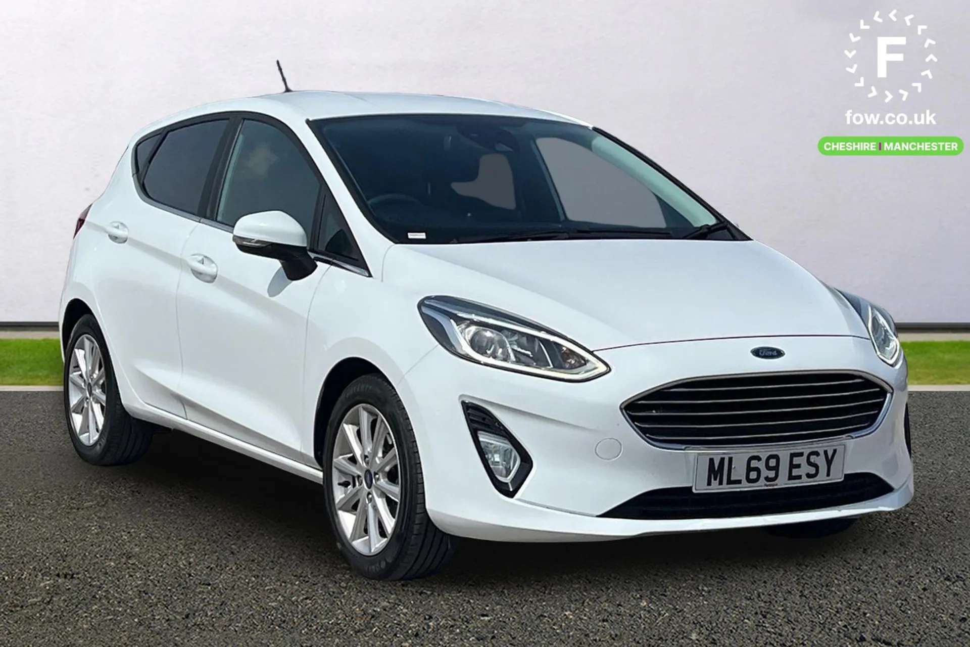A 2019 FORD FIESTA 1.0 EcoBoost 125 Titanium 5dr [Driver assistance pack, Power foldable door mirrors with puddle lights, Electronic stability control with hill start as A 2019 FORD FIESTA 1.0 EcoBoost 125 Titanium 5dr [Driver assistance pack, Power foldable door mirrors with puddle lights, Electronic stability control with hill start as