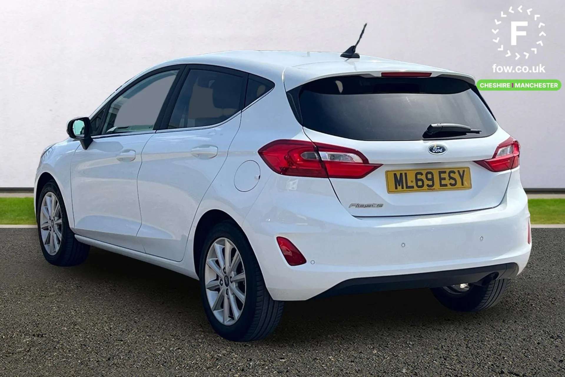 A 2019 FORD FIESTA 1.0 EcoBoost 125 Titanium 5dr [Driver assistance pack, Power foldable door mirrors with puddle lights, Electronic stability control with hill start as A 2019 FORD FIESTA 1.0 EcoBoost 125 Titanium 5dr [Driver assistance pack, Power foldable door mirrors with puddle lights, Electronic stability control with hill start as