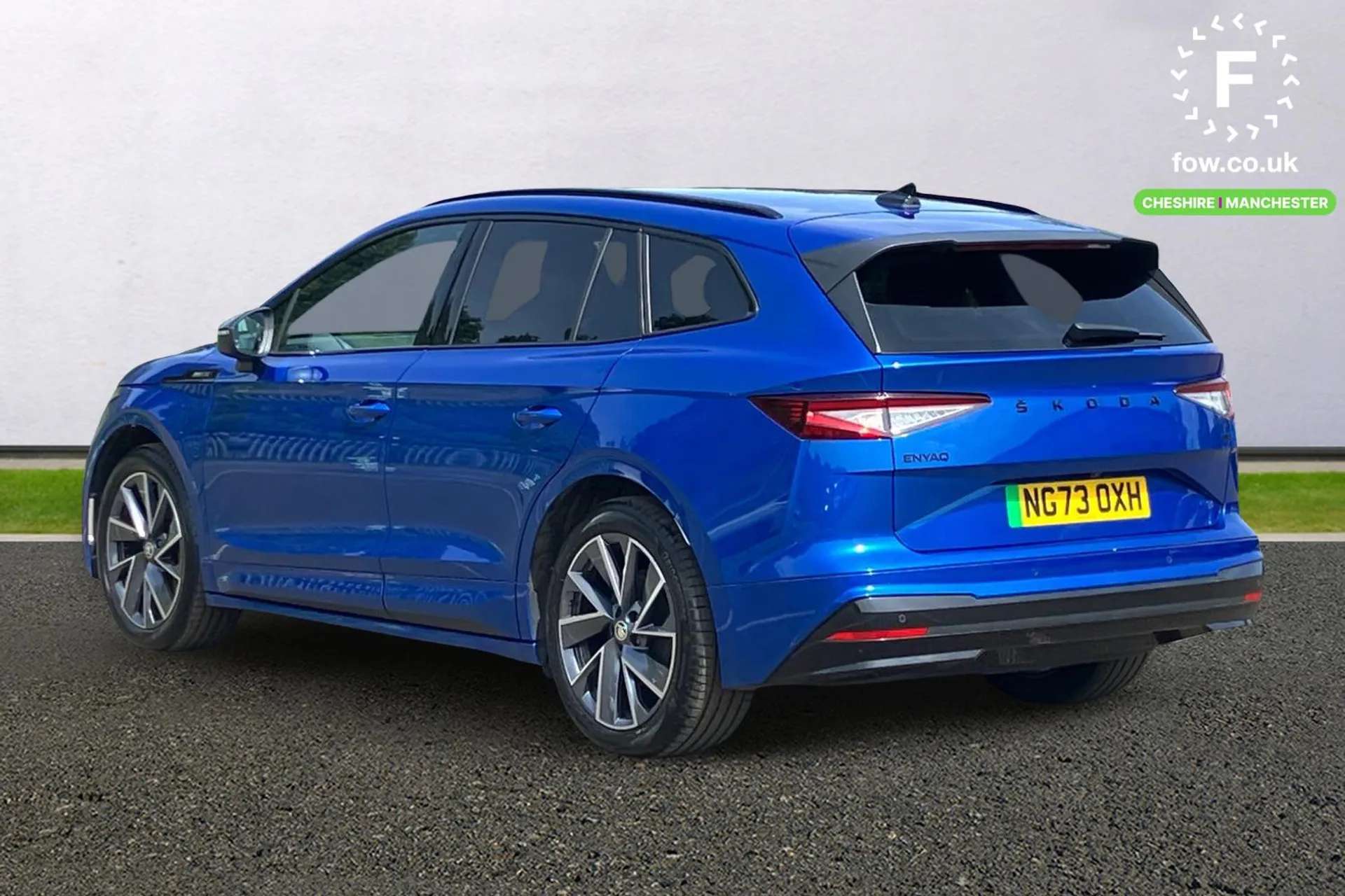A 2024 SKODA ENYAQ 210kW 85 Sportline Plus 82kWh 5dr Auto [ Rear view camera , Digital cockpit , Wireless charging , Front and rear parking sensors , Tailgate unlocking A 2024 SKODA ENYAQ 210kW 85 Sportline Plus 82kWh 5dr Auto [ Rear view camera , Digital cockpit , Wireless charging , Front and rear parking sensors , Tailgate unlocking
