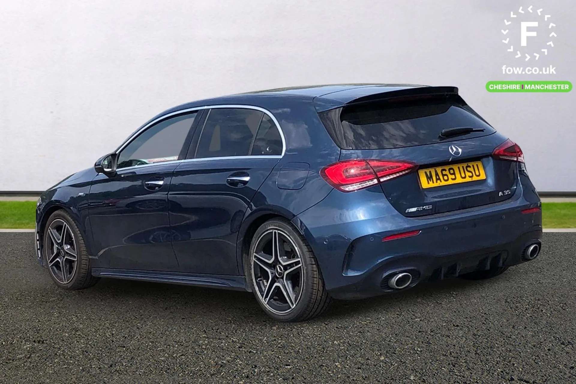 A 2019 MERCEDES-BENZ A CLASS A35 4Matic Premium Plus 5dr Auto [Panoramic sliding sunroof, AMG Advanced navigation package, Advanced Smartphone package, LED with adaptive highbeam A 2019 MERCEDES-BENZ A CLASS A35 4Matic Premium Plus 5dr Auto [Panoramic sliding sunroof, AMG Advanced navigation package, Advanced Smartphone package, LED with adaptive highbeam