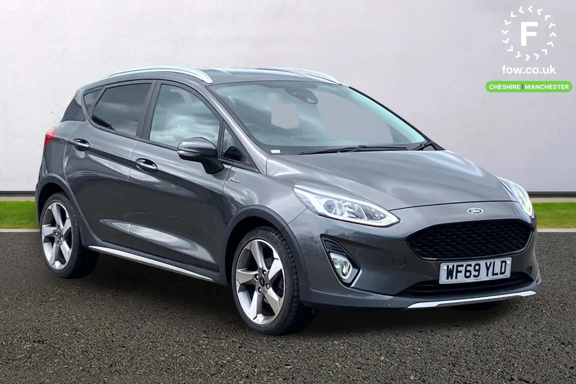 A 2019 FORD FIESTA 1.0 EcoBoost 125 Active X 5dr [Rough road suspension with increased ride height adjust, Cornering front fog lights, Power foldable door mirrors with p A 2019 FORD FIESTA 1.0 EcoBoost 125 Active X 5dr [Rough road suspension with increased ride height adjust, Cornering front fog lights, Power foldable door mirrors with p