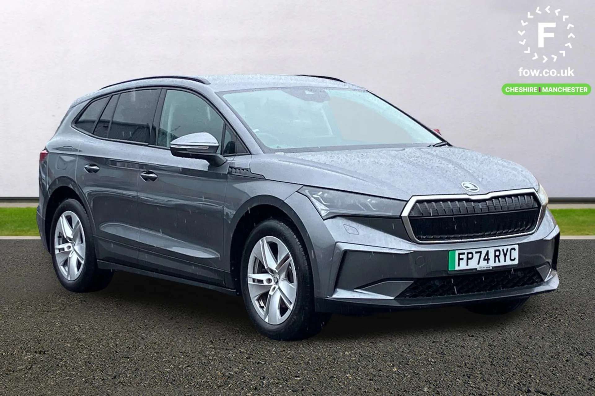 A 2024 SKODA ENYAQ 125kW 50 Edition 55kWh 5dr Auto [ Rear view camera , Tailgate unlocking from outside , Wireless charging with cooling function , Loft design pack , H A 2024 SKODA ENYAQ 125kW 50 Edition 55kWh 5dr Auto [ Rear view camera , Tailgate unlocking from outside , Wireless charging with cooling function , Loft design pack , H