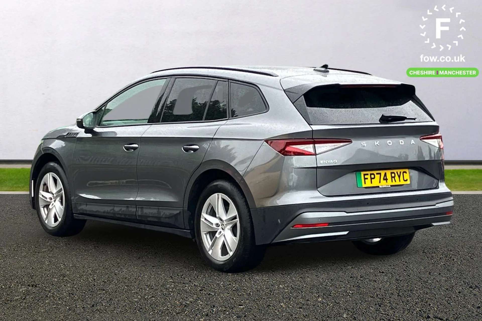 A 2024 SKODA ENYAQ 125kW 50 Edition 55kWh 5dr Auto [ Rear view camera , Tailgate unlocking from outside , Wireless charging with cooling function , Loft design pack , H A 2024 SKODA ENYAQ 125kW 50 Edition 55kWh 5dr Auto [ Rear view camera , Tailgate unlocking from outside , Wireless charging with cooling function , Loft design pack , H