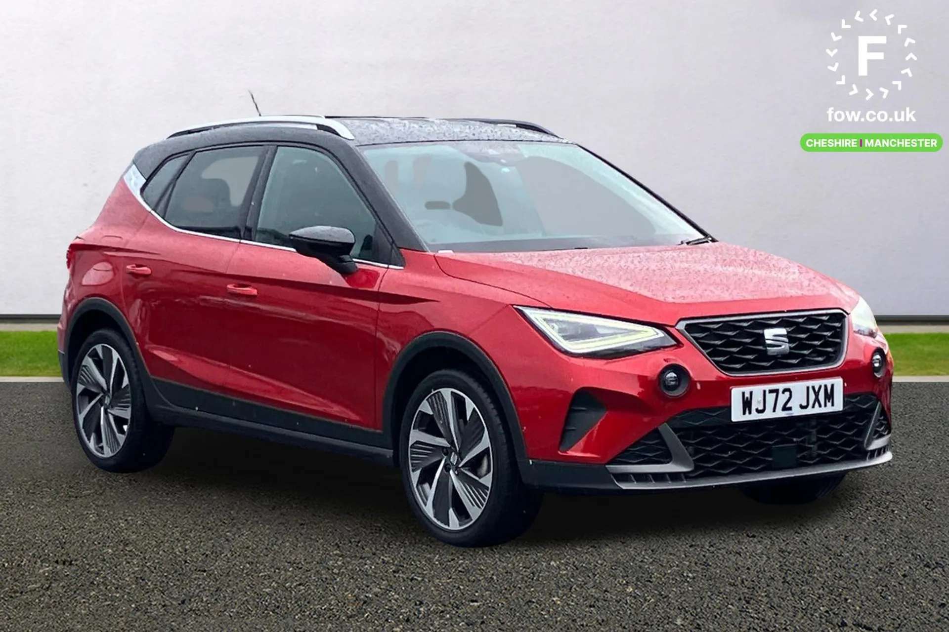 A 2023 SEAT ARONA 1.0 TSI 110 FR Sport 5dr DSG [ 18" Performance Cosmo grey matt alloy wheels , Wireless phone charger , Rear parking sensor , Interior chrome pack , 10 A 2023 SEAT ARONA 1.0 TSI 110 FR Sport 5dr DSG [ 18" Performance Cosmo grey matt alloy wheels , Wireless phone charger , Rear parking sensor , Interior chrome pack , 10