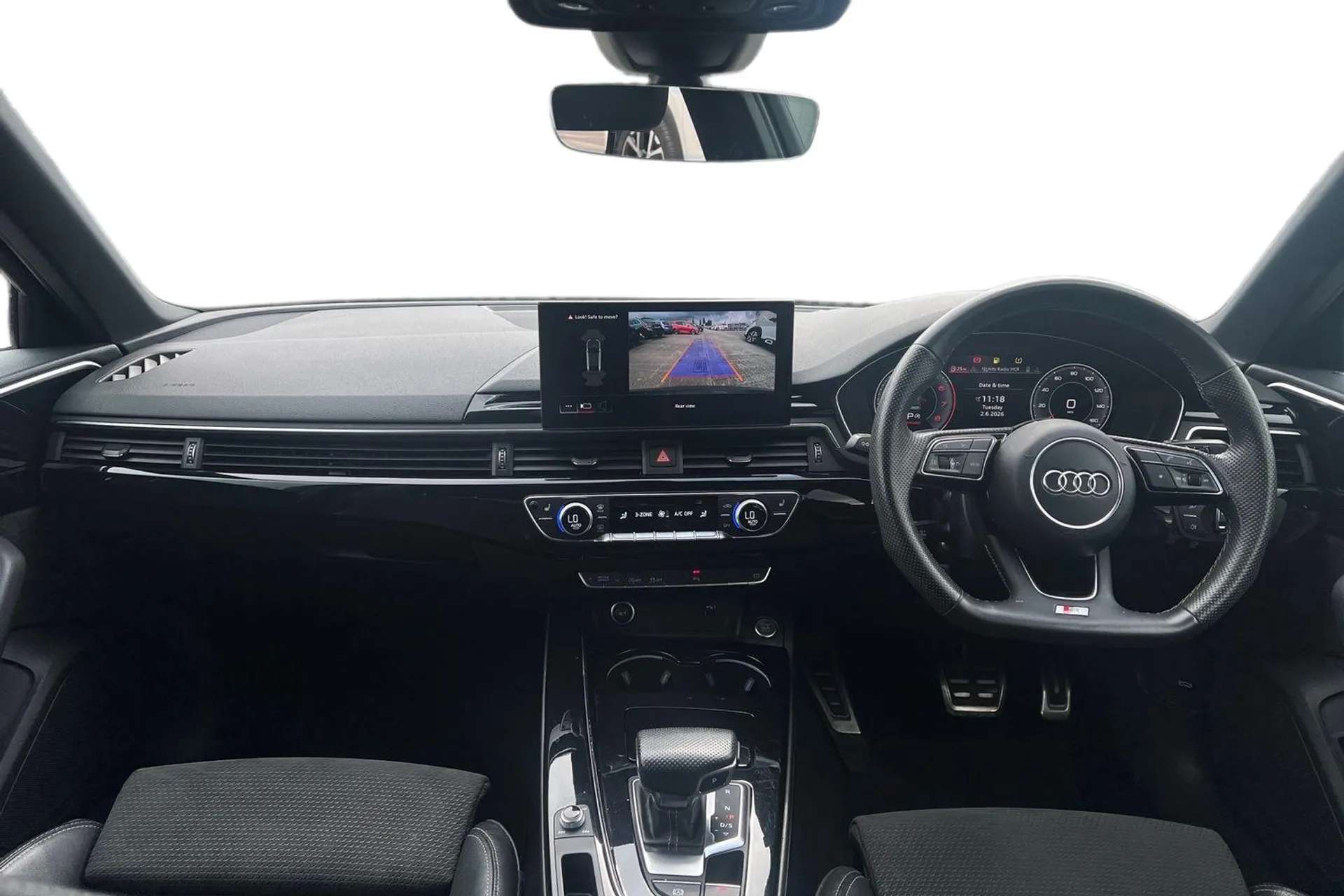 A 2021 AUDI A4 40 TFSI 204 Black Edition 4dr S Tronic [ Audi parking system plus with front and rear sensors , Titanium black styling pack , LED Interior light pack A 2021 AUDI A4 40 TFSI 204 Black Edition 4dr S Tronic [ Audi parking system plus with front and rear sensors , Titanium black styling pack , LED Interior light pack