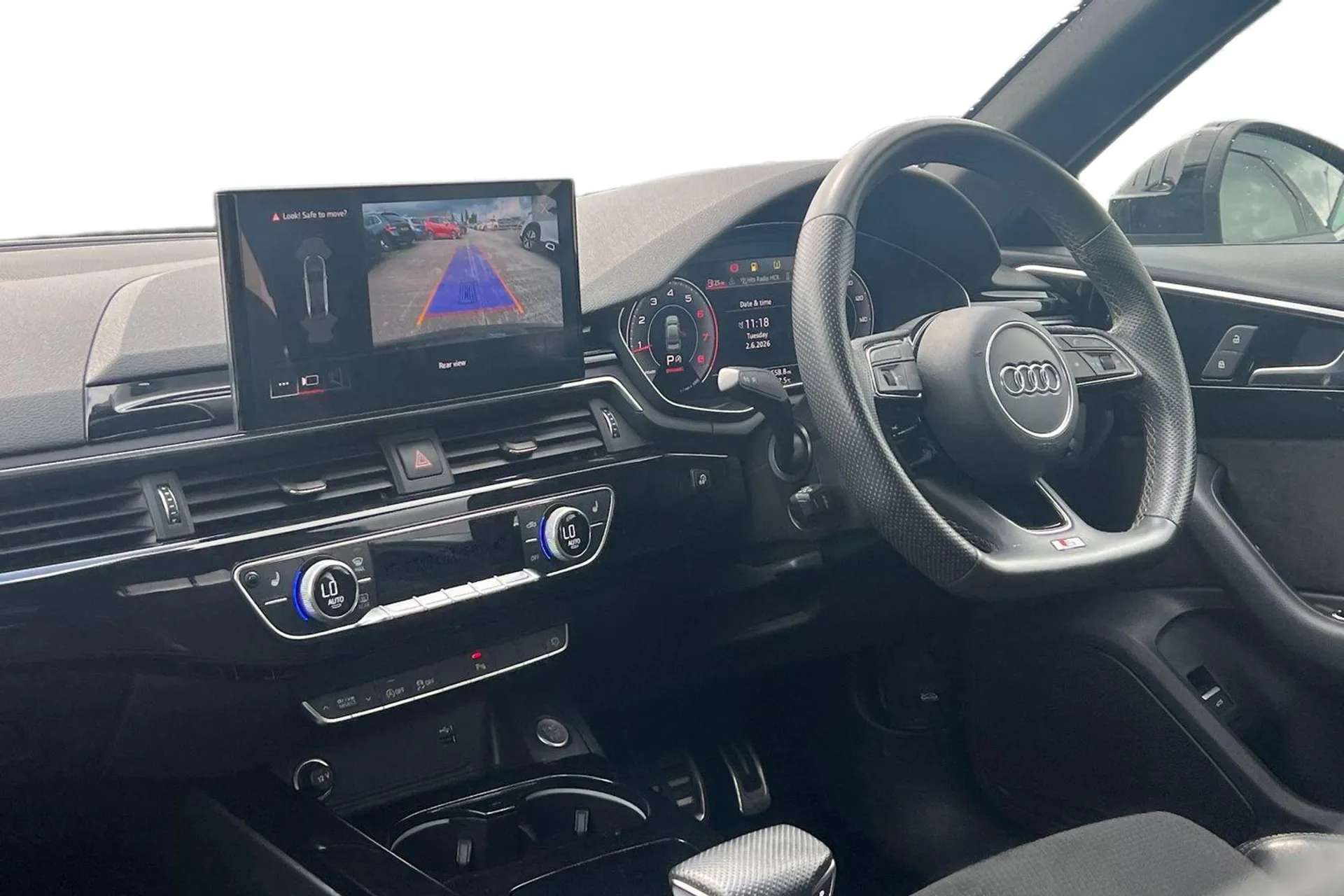 A 2021 AUDI A4 40 TFSI 204 Black Edition 4dr S Tronic [ Audi parking system plus with front and rear sensors , Titanium black styling pack , LED Interior light pack A 2021 AUDI A4 40 TFSI 204 Black Edition 4dr S Tronic [ Audi parking system plus with front and rear sensors , Titanium black styling pack , LED Interior light pack