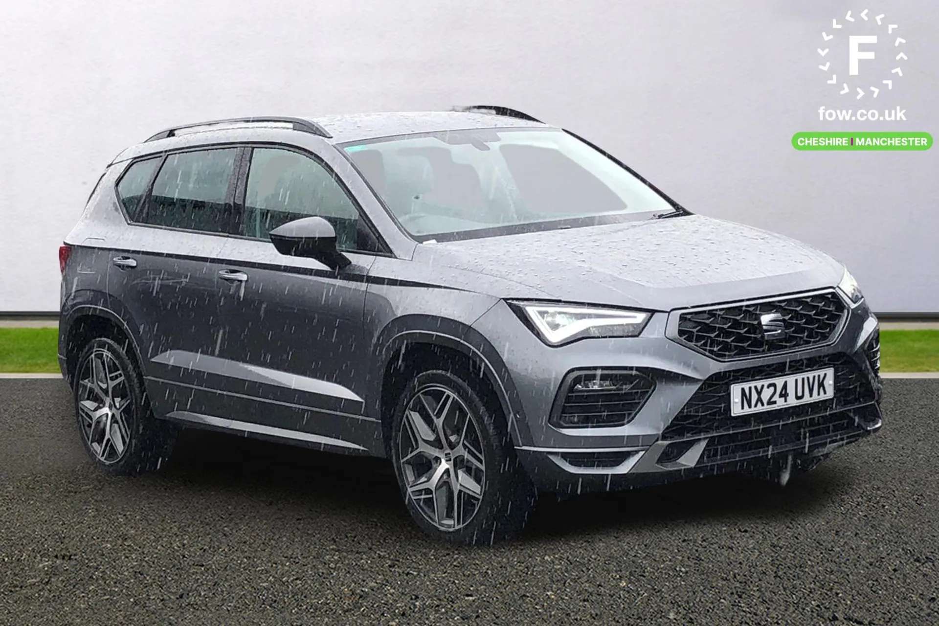 A 2024 SEAT ATECA 1.5 TSI EVO FR Sport 5dr [ Start/stop system , Wireless phone charger , Self parking functionality (includes front and rear parking sensors) , Conveni A 2024 SEAT ATECA 1.5 TSI EVO FR Sport 5dr [ Start/stop system , Wireless phone charger , Self parking functionality (includes front and rear parking sensors) , Conveni