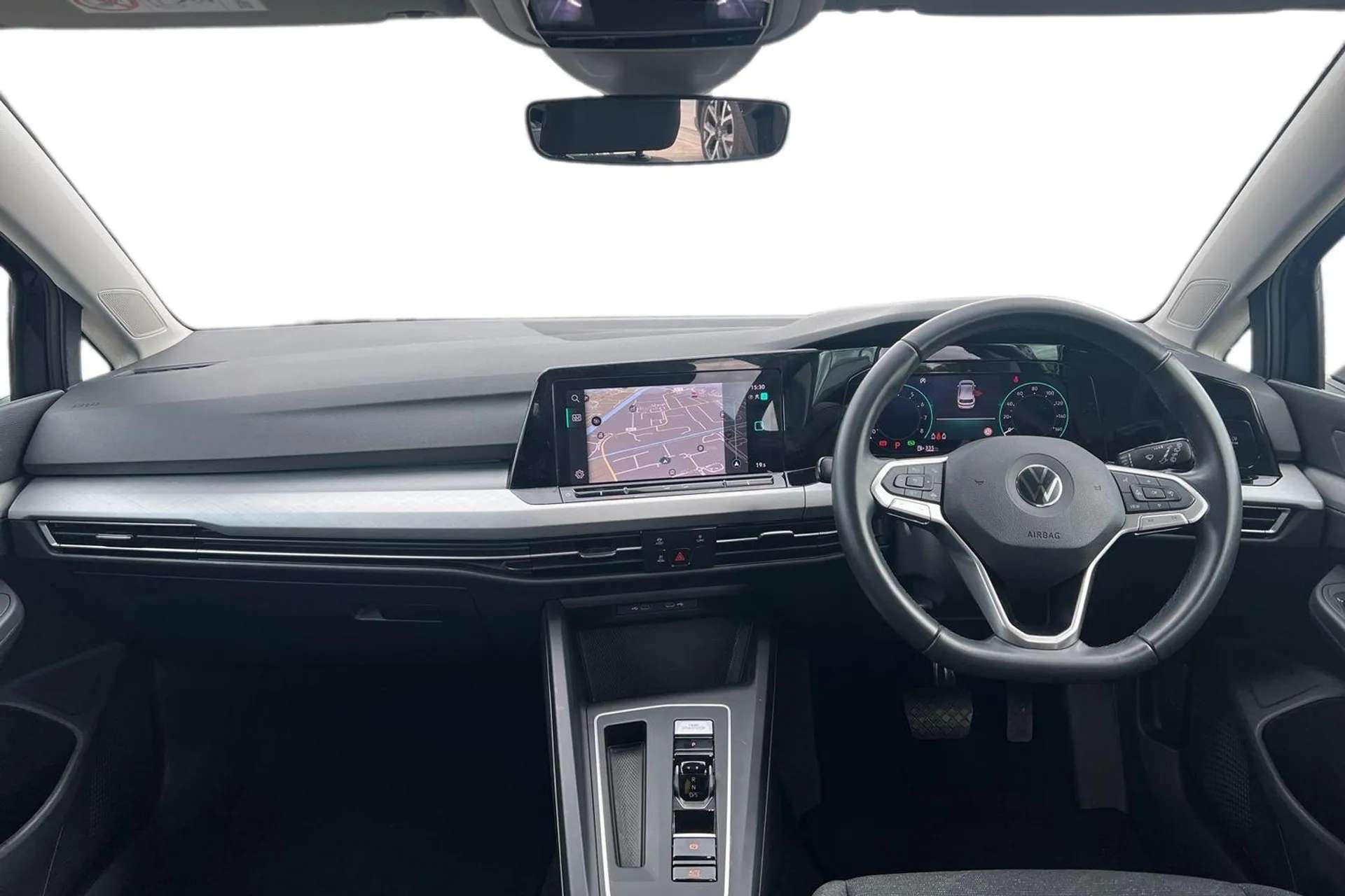 A 2023 VOLKSWAGEN GOLF 1.0 eTSI Life 5dr DSG [ Auto dimming rear view mirror , USB-C ports in the front and rear centre console with increased charging performance , Start/S A 2023 VOLKSWAGEN GOLF 1.0 eTSI Life 5dr DSG [ Auto dimming rear view mirror , USB-C ports in the front and rear centre console with increased charging performance , Start/S