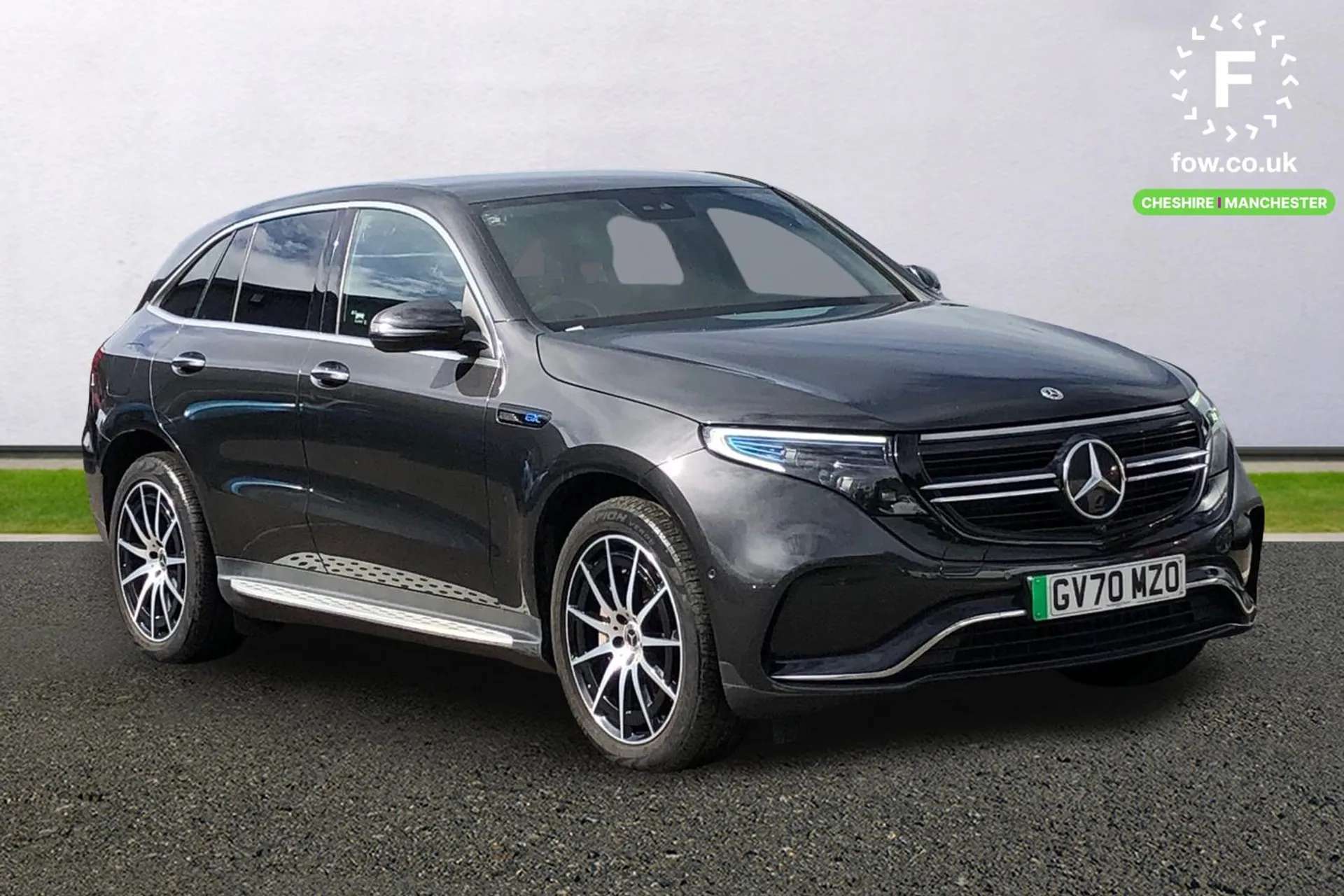 A 2020 MERCEDES-BENZ EQC EQC 400 300kW AMG Line 80kWh 5dr Auto [ Easy-pack tailgate , Heated front seats , Seat comfort pack , Parking package with active park assist with rev A 2020 MERCEDES-BENZ EQC EQC 400 300kW AMG Line 80kWh 5dr Auto [ Easy-pack tailgate , Heated front seats , Seat comfort pack , Parking package with active park assist with rev