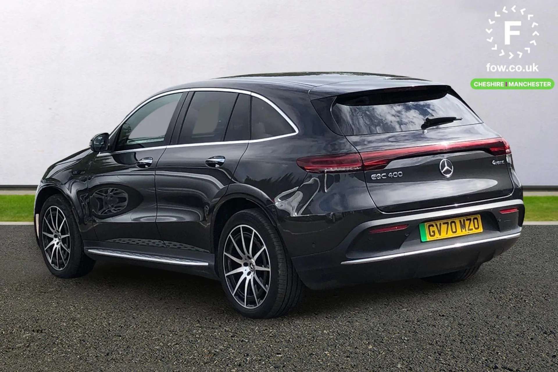 A 2020 MERCEDES-BENZ EQC EQC 400 300kW AMG Line 80kWh 5dr Auto [ Easy-pack tailgate , Heated front seats , Seat comfort pack , Parking package with active park assist with rev A 2020 MERCEDES-BENZ EQC EQC 400 300kW AMG Line 80kWh 5dr Auto [ Easy-pack tailgate , Heated front seats , Seat comfort pack , Parking package with active park assist with rev