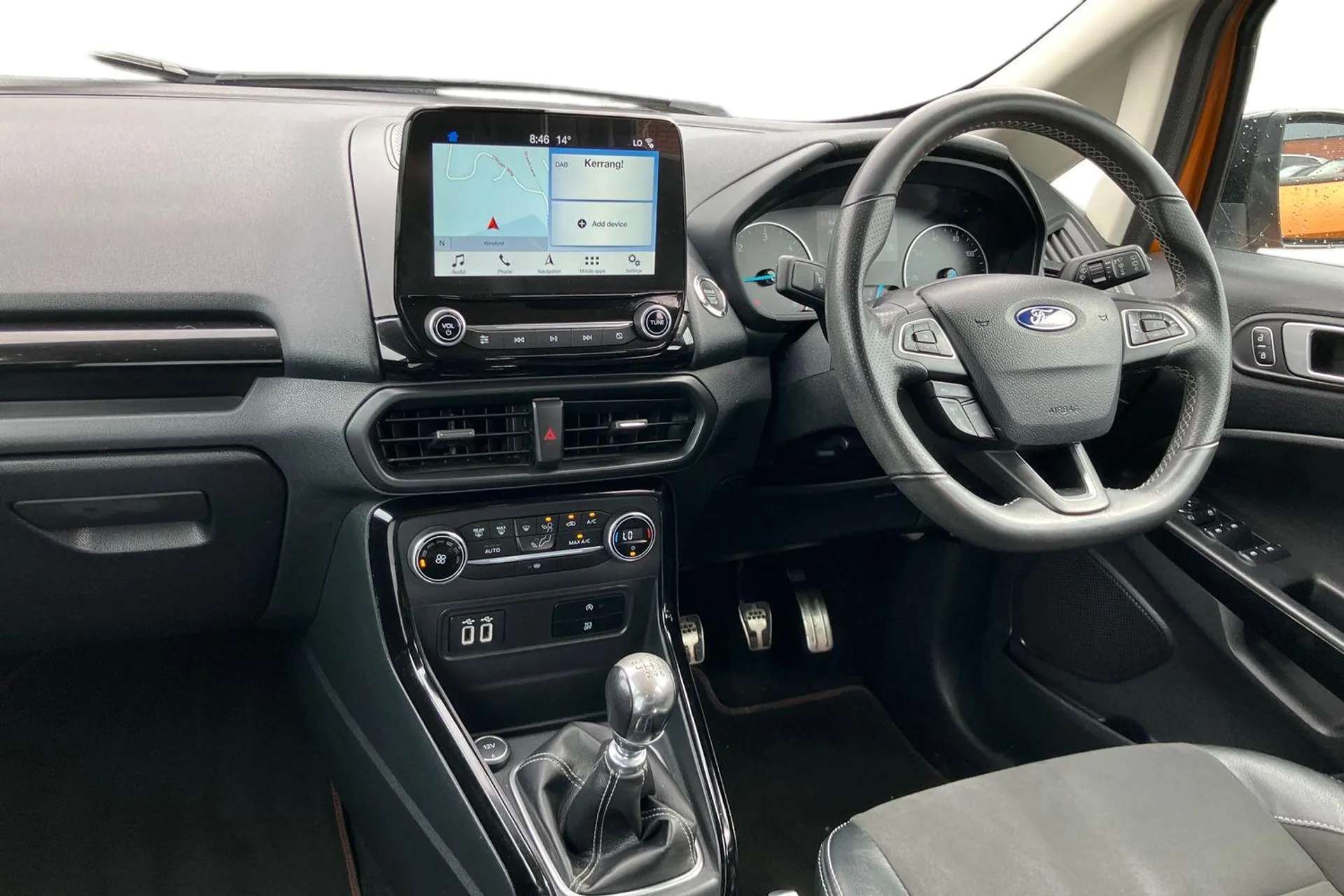 A 2018 FORD ECOSPORT 1.5 EcoBlue 125 ST-Line 5dr AWD [ Electronic Stability Programme with hill launch assist, Steering wheel mounted audio controls, Auto dimming rear vie A 2018 FORD ECOSPORT 1.5 EcoBlue 125 ST-Line 5dr AWD [ Electronic Stability Programme with hill launch assist, Steering wheel mounted audio controls, Auto dimming rear vie
