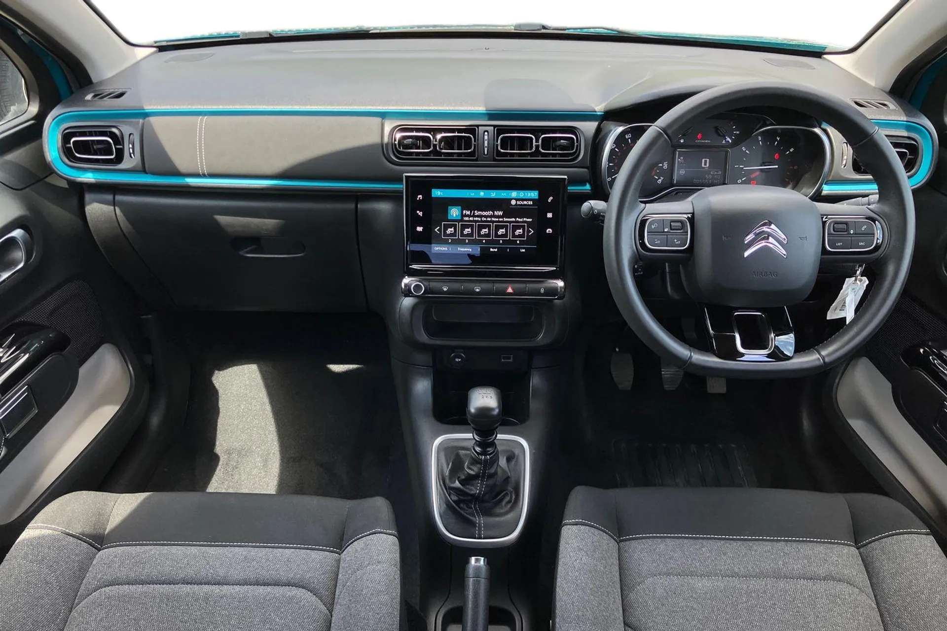 A 2023 CITROEN C3 1.5 BlueHDi Shine Plus 5dr [ Reversing camera , Visibility pack with automatic lights , Safety pack 1 , Safety pack 2 , 17" Vector diamond cut alloy w A 2023 CITROEN C3 1.5 BlueHDi Shine Plus 5dr [ Reversing camera , Visibility pack with automatic lights , Safety pack 1 , Safety pack 2 , 17" Vector diamond cut alloy w