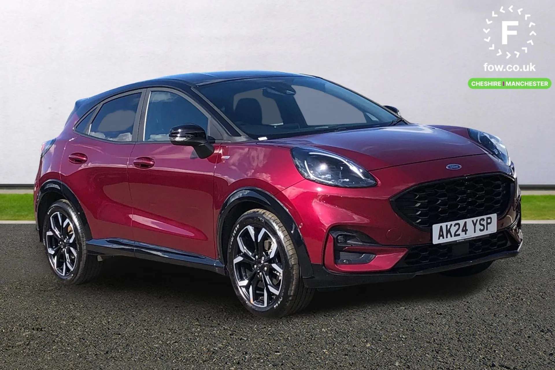A 2024 FORD PUMA 1.0 EcoBoost Hybrid mHEV 155 Vivid Ruby Ed 5dr DCT [ Rear parking sensor , Wireless charging pad with electronic air temperature control (EATC) , 18" A 2024 FORD PUMA 1.0 EcoBoost Hybrid mHEV 155 Vivid Ruby Ed 5dr DCT [ Rear parking sensor , Wireless charging pad with electronic air temperature control (EATC) , 18"