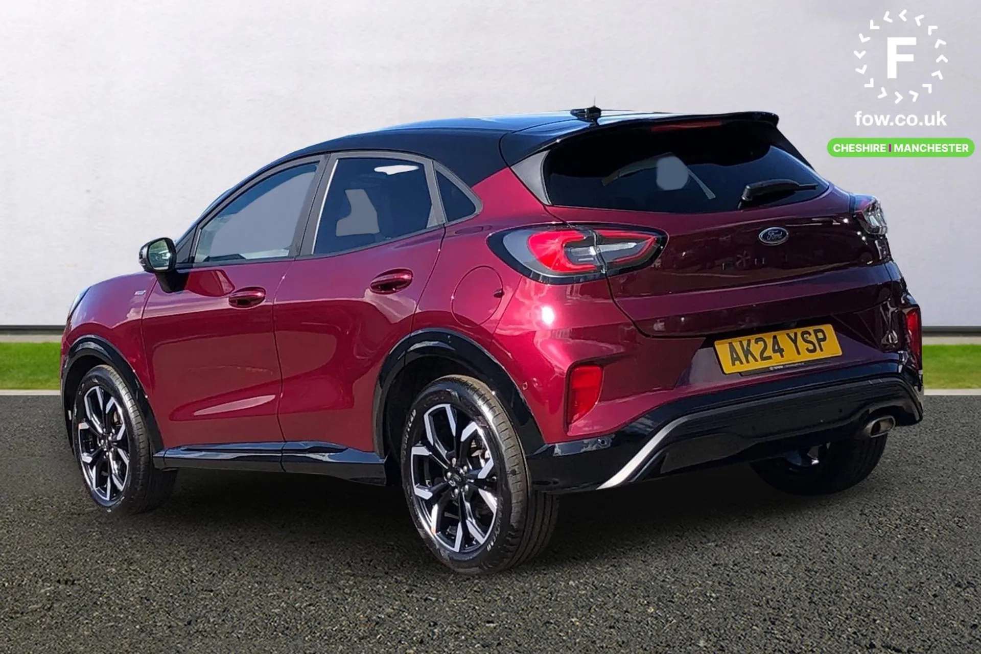 A 2024 FORD PUMA 1.0 EcoBoost Hybrid mHEV 155 Vivid Ruby Ed 5dr DCT [ Rear parking sensor , Wireless charging pad with electronic air temperature control (EATC) , 18" A 2024 FORD PUMA 1.0 EcoBoost Hybrid mHEV 155 Vivid Ruby Ed 5dr DCT [ Rear parking sensor , Wireless charging pad with electronic air temperature control (EATC) , 18"