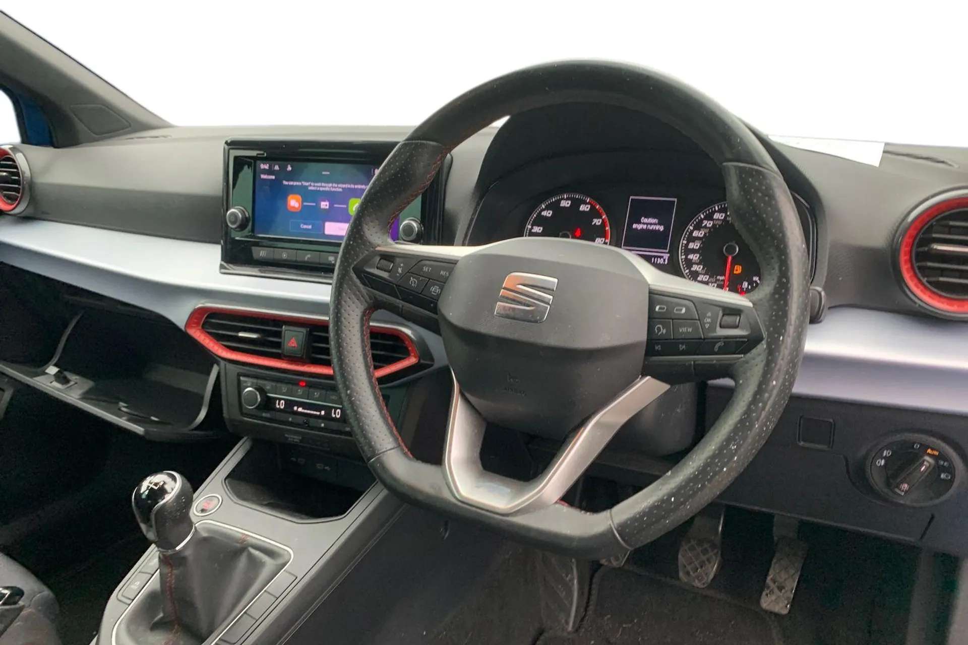 A 2023 SEAT IBIZA 1.0 TSI 95 FR Edition 5dr [ Wireless phone charger , Auto start and stop system , Rear parking sensor , 18" Performance machined alloy wheels in black A 2023 SEAT IBIZA 1.0 TSI 95 FR Edition 5dr [ Wireless phone charger , Auto start and stop system , Rear parking sensor , 18" Performance machined alloy wheels in black