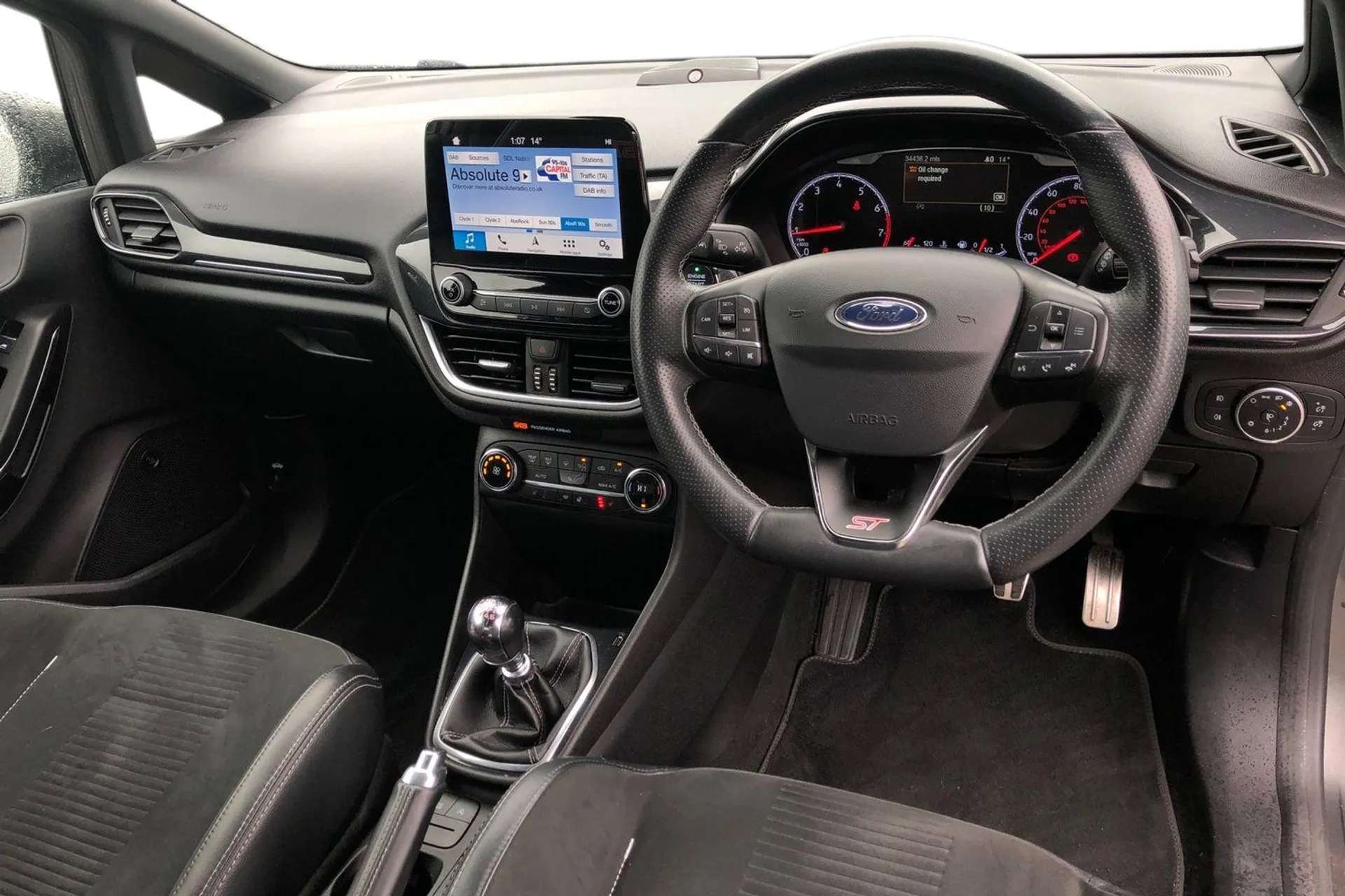 A 2019 FORD FIESTA 1.5 EcoBoost ST-3 3dr [ Comfort Pack , Rear view camera pack , Driver assistance pack , NCAP Pack , Auto dimming rear view mirror , Privacy glass , Re A 2019 FORD FIESTA 1.5 EcoBoost ST-3 3dr [ Comfort Pack , Rear view camera pack , Driver assistance pack , NCAP Pack , Auto dimming rear view mirror , Privacy glass , Re