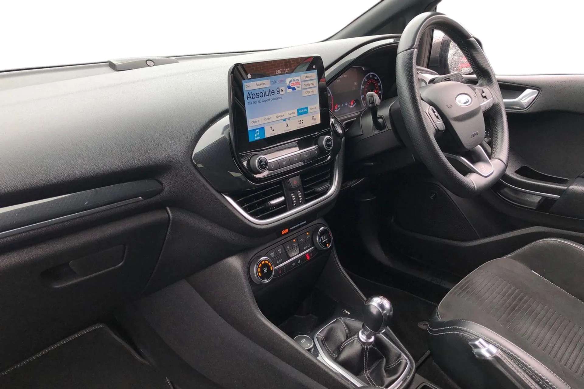 A 2019 FORD FIESTA 1.5 EcoBoost ST-3 3dr [ Comfort Pack , Rear view camera pack , Driver assistance pack , NCAP Pack , Auto dimming rear view mirror , Privacy glass , Re A 2019 FORD FIESTA 1.5 EcoBoost ST-3 3dr [ Comfort Pack , Rear view camera pack , Driver assistance pack , NCAP Pack , Auto dimming rear view mirror , Privacy glass , Re