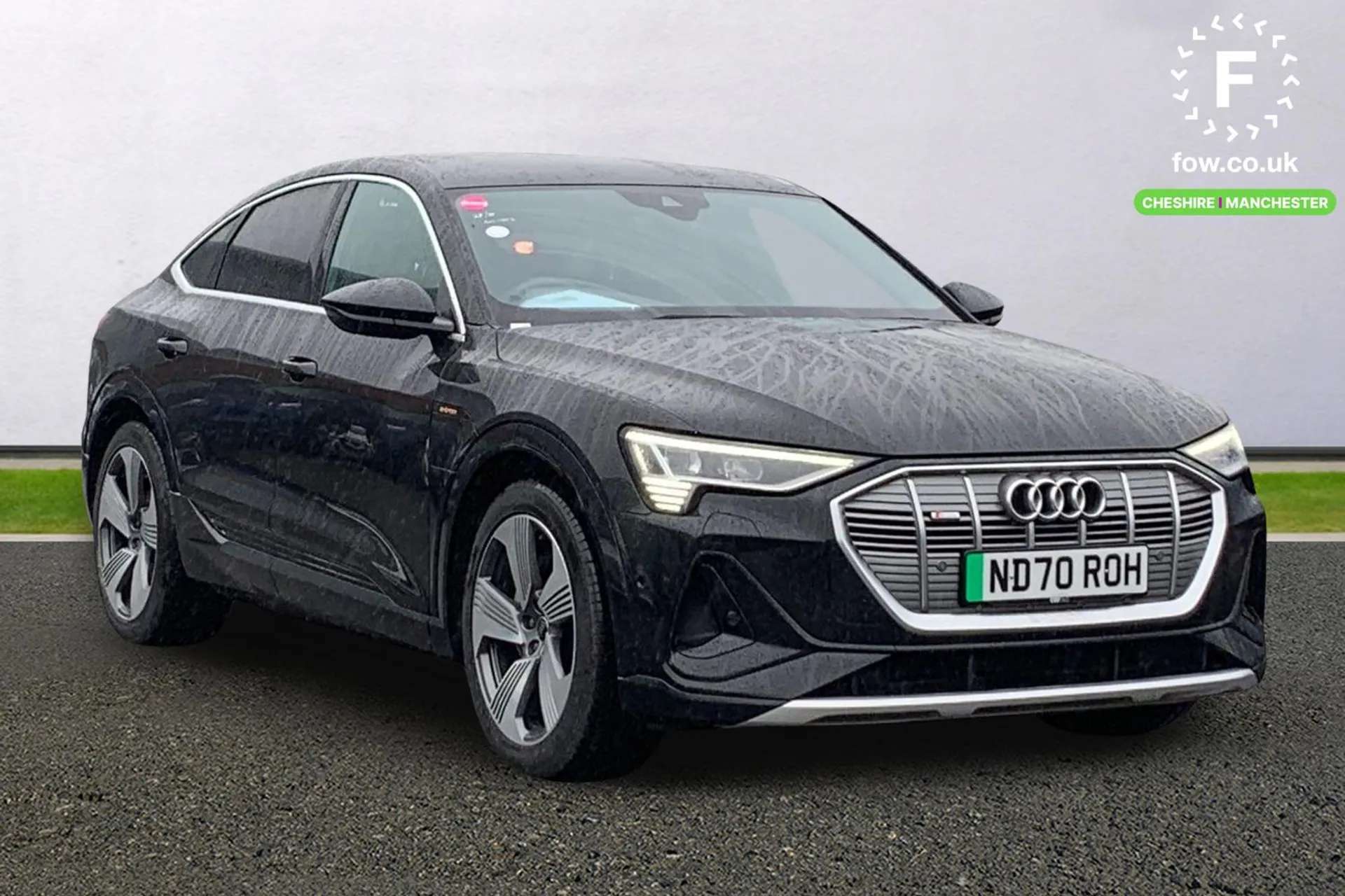 A 2020 AUDI E-TRON 300kW 55 Quattro 95kWh S Line 5dr Auto [ Parking system plus with 360 degree sensors and function on demand preparation , Power operated tailgate , Au A 2020 AUDI E-TRON 300kW 55 Quattro 95kWh S Line 5dr Auto [ Parking system plus with 360 degree sensors and function on demand preparation , Power operated tailgate , Au
