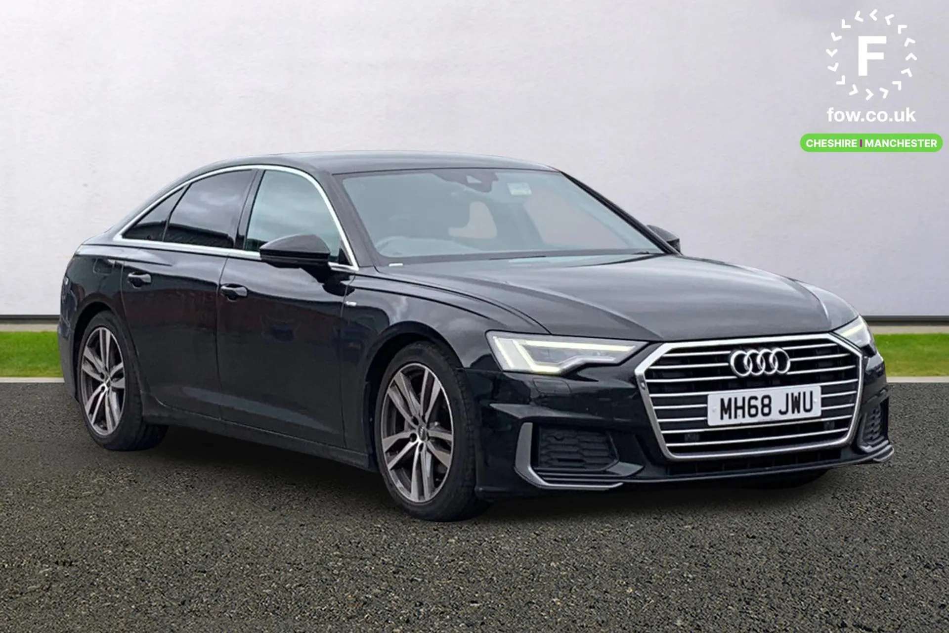 A 2019 AUDI A6 40 TDI S Line 4dr S Tronic [LED Interior Ambient Lighting Pack, Automatic start/stop system with coasting functionality, Heat insulating darkened glas A 2019 AUDI A6 40 TDI S Line 4dr S Tronic [LED Interior Ambient Lighting Pack, Automatic start/stop system with coasting functionality, Heat insulating darkened glas