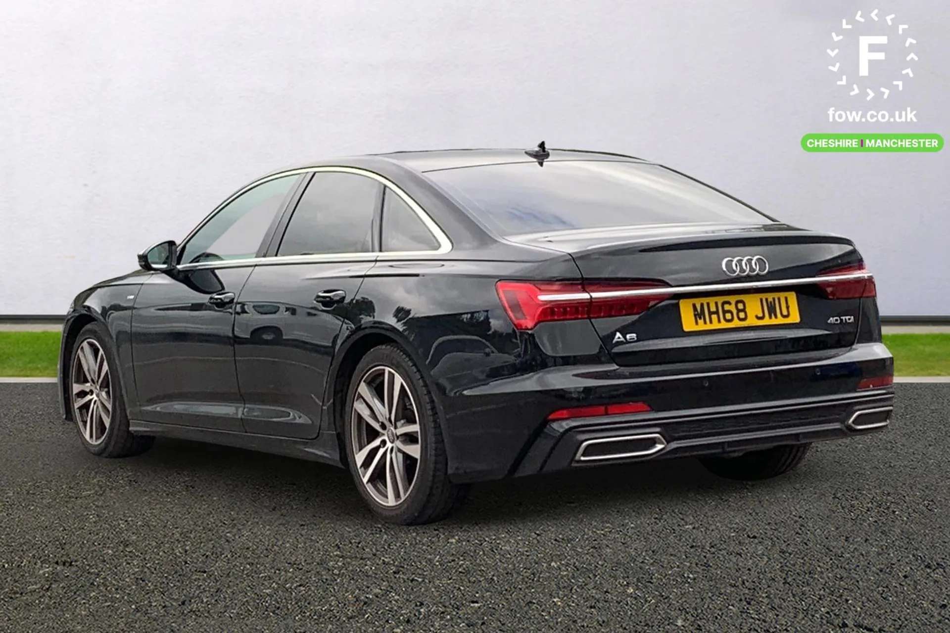 A 2019 AUDI A6 40 TDI S Line 4dr S Tronic [LED Interior Ambient Lighting Pack, Automatic start/stop system with coasting functionality, Heat insulating darkened glas A 2019 AUDI A6 40 TDI S Line 4dr S Tronic [LED Interior Ambient Lighting Pack, Automatic start/stop system with coasting functionality, Heat insulating darkened glas