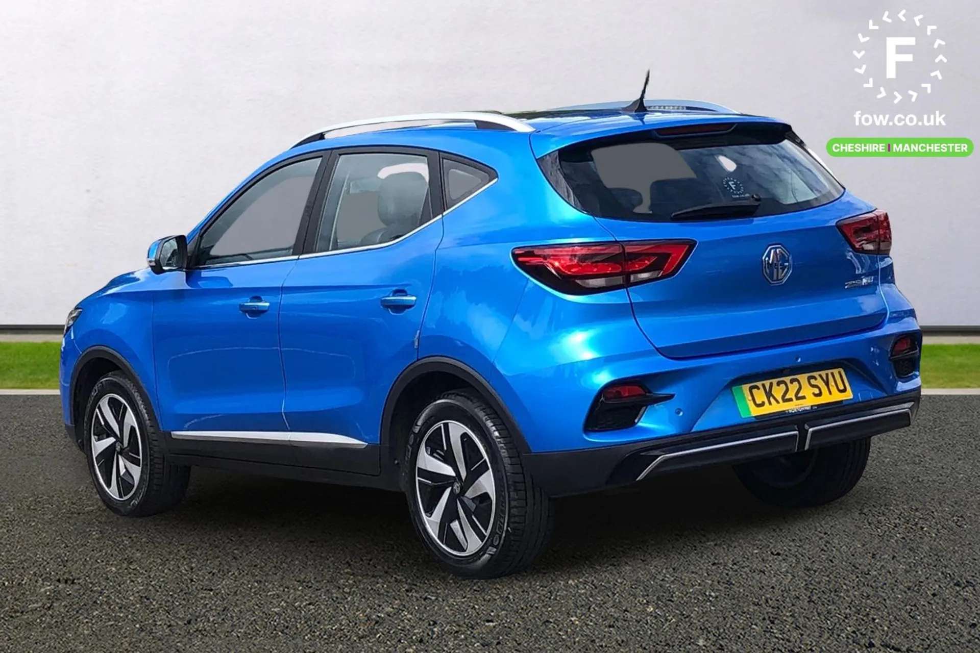 A 2022 MG MOTOR UK ZS 130kW Trophy EV 51kWh 5dr Auto [Body colour electric adjustable folding heated door mirrors, 3 Regenerative braking modes (1, 2, 3), Rear cross traffi A 2022 MG MOTOR UK ZS 130kW Trophy EV 51kWh 5dr Auto [Body colour electric adjustable folding heated door mirrors, 3 Regenerative braking modes (1, 2, 3), Rear cross traffi