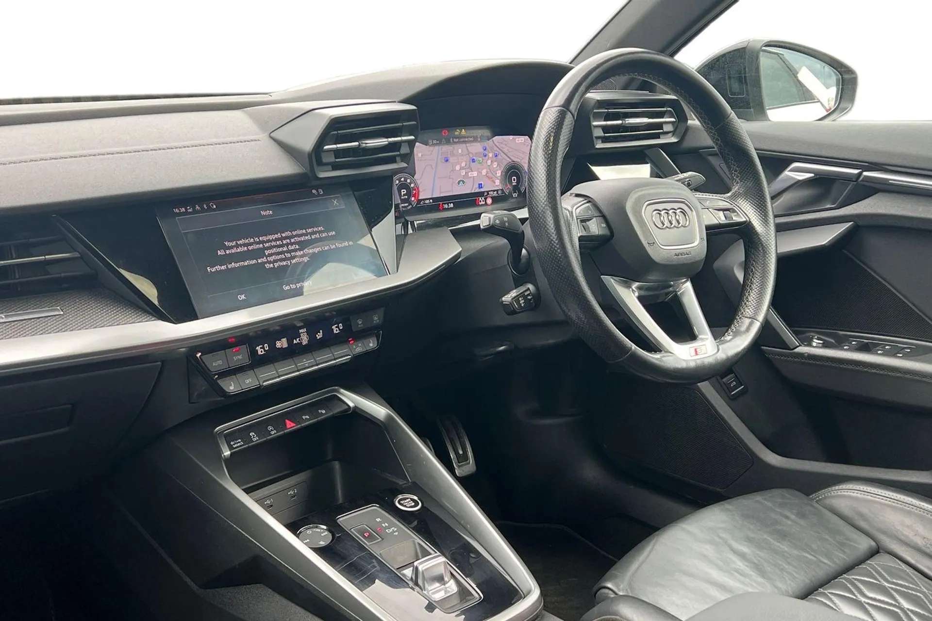 A 2021 AUDI A3 35 TFSI Vorsprung 5dr S Tronic [ Driver assistance package , Black styling pack , Head up Display , Audi virtual cockpit plus - 12.3" full HD resoluti A 2021 AUDI A3 35 TFSI Vorsprung 5dr S Tronic [ Driver assistance package , Black styling pack , Head up Display , Audi virtual cockpit plus - 12.3" full HD resoluti