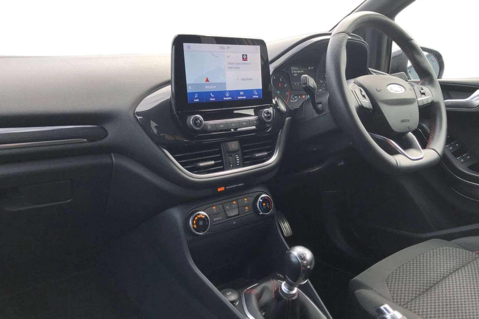 A 2020 FORD FIESTA 1.0 EcoBoost 125 ST-Line Edition 5dr [Body coloured electrically operated and heated door mirrors, Bluetooth system, 17" 5 spoke alloy wheels with roc A 2020 FORD FIESTA 1.0 EcoBoost 125 ST-Line Edition 5dr [Body coloured electrically operated and heated door mirrors, Bluetooth system, 17" 5 spoke alloy wheels with roc