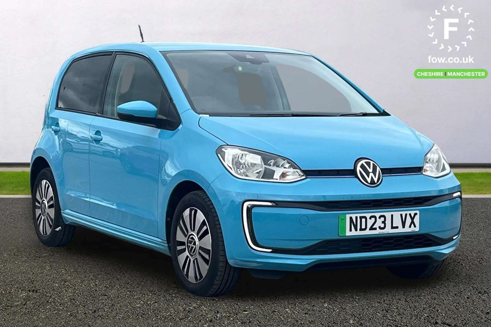 A 2023 VOLKSWAGEN UP 60kW E-Up 32kWh 5dr Auto [ Cruise and park pack , Winter pack , Light and sight pack , 15" Tezzle alloy wheels with anti theft wheel bolts , Styling p A 2023 VOLKSWAGEN UP 60kW E-Up 32kWh 5dr Auto [ Cruise and park pack , Winter pack , Light and sight pack , 15" Tezzle alloy wheels with anti theft wheel bolts , Styling p