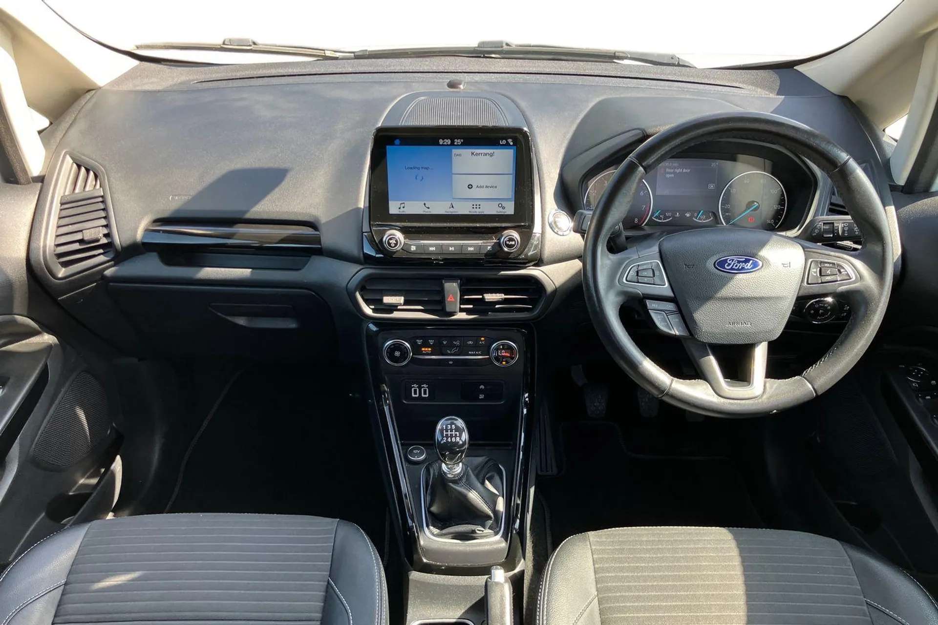 A 2018 FORD ECOSPORT 1.0 EcoBoost 125 Titanium 5dr ['Quickclear' heated windscreen/heated washer jets, Front grille with chrome trim surround, Electric heated door mirrors A 2018 FORD ECOSPORT 1.0 EcoBoost 125 Titanium 5dr ['Quickclear' heated windscreen/heated washer jets, Front grille with chrome trim surround, Electric heated door mirrors