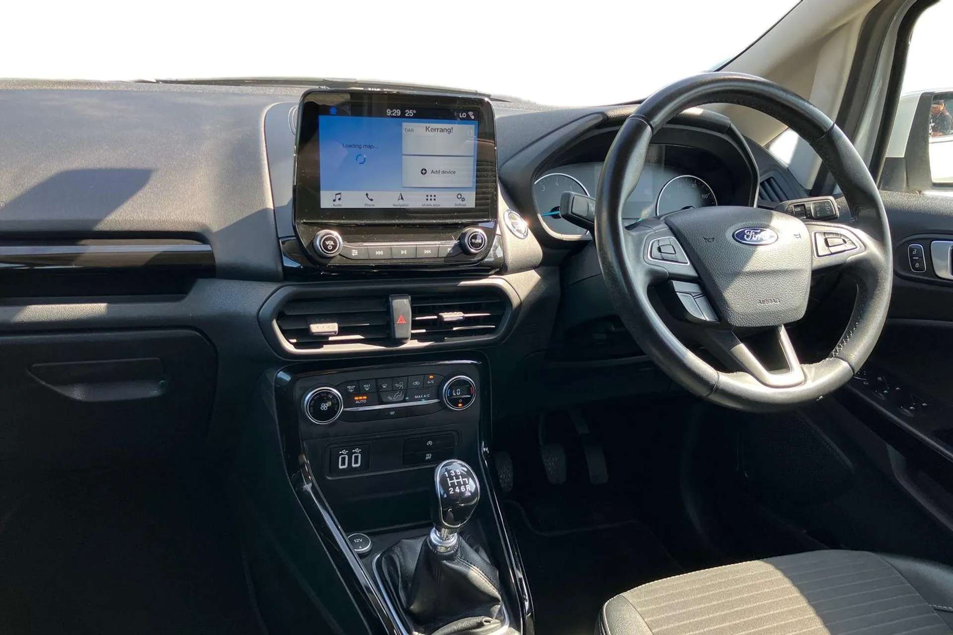 A 2018 FORD ECOSPORT 1.0 EcoBoost 125 Titanium 5dr ['Quickclear' heated windscreen/heated washer jets, Front grille with chrome trim surround, Electric heated door mirrors A 2018 FORD ECOSPORT 1.0 EcoBoost 125 Titanium 5dr ['Quickclear' heated windscreen/heated washer jets, Front grille with chrome trim surround, Electric heated door mirrors