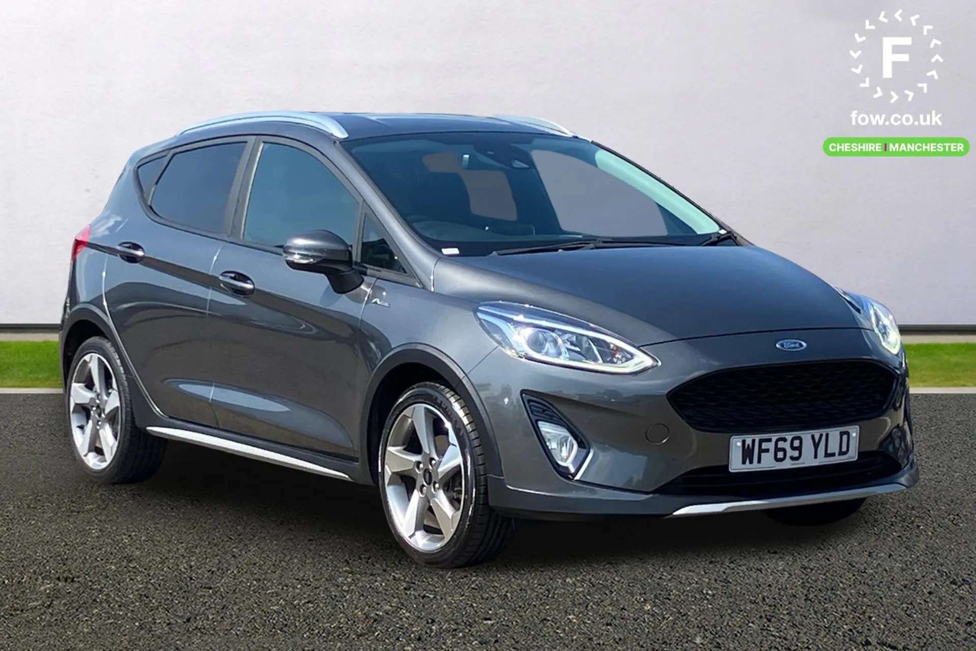 A 2019 FORD FIESTA 1.0 EcoBoost 125 Active X 5dr [Rough road suspension with increased ride height adjust, Cornering front fog lights, Power foldable door mirrors with p A 2019 FORD FIESTA 1.0 EcoBoost 125 Active X 5dr [Rough road suspension with increased ride height adjust, Cornering front fog lights, Power foldable door mirrors with p