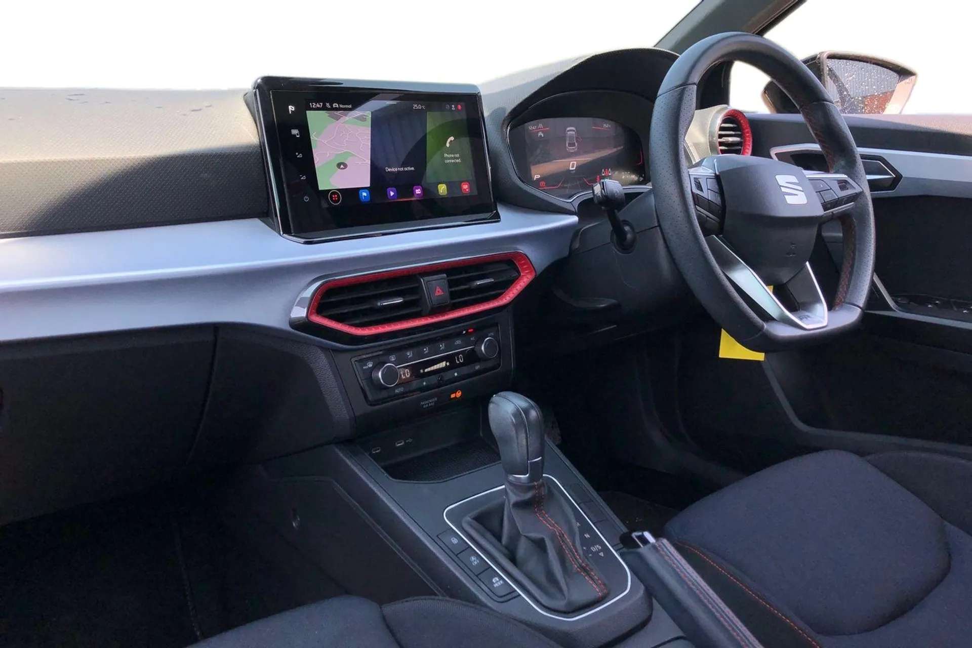 A 2024 SEAT IBIZA 1.0 TSI 110 FR 5dr DSG [Bluetooth, Full Link, Auto start and stop system, FULL LED automatic headlights A 2024 SEAT IBIZA 1.0 TSI 110 FR 5dr DSG [Bluetooth, Full Link, Auto start and stop system, FULL LED automatic headlights