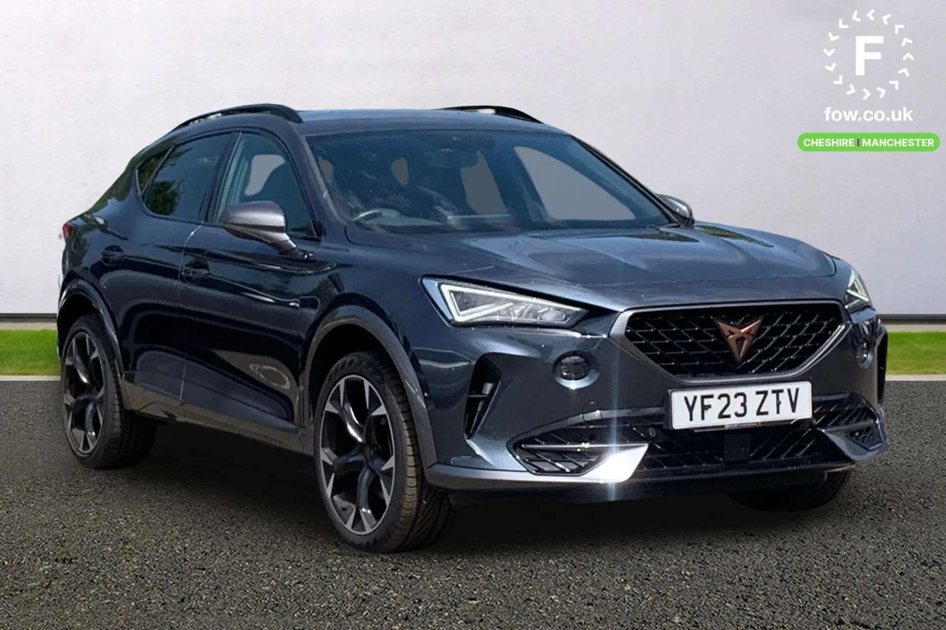A 2023 CUPRA FORMENTOR 1.5 TSI 150 V2 5dr DSG [ Wireless phone charger , Rear view camera , Park assist , Genuine Nappa leather Pack , 19" 'Exclusive' machined sport matte b A 2023 CUPRA FORMENTOR 1.5 TSI 150 V2 5dr DSG [ Wireless phone charger , Rear view camera , Park assist , Genuine Nappa leather Pack , 19" 'Exclusive' machined sport matte b