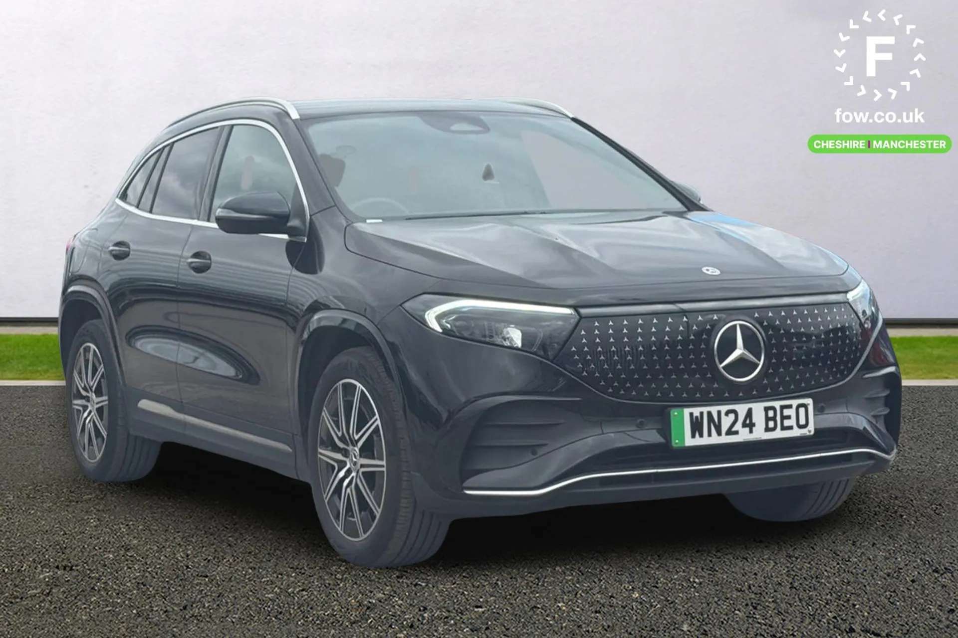 A 2024 MERCEDES-BENZ EQA EQA 250+ 140kW AMG Line Executive 70.5kWh 5dr Auto [ Easy-pack tailgate , Parking package with reversing camera , Seat comfort pack , Interior light p A 2024 MERCEDES-BENZ EQA EQA 250+ 140kW AMG Line Executive 70.5kWh 5dr Auto [ Easy-pack tailgate , Parking package with reversing camera , Seat comfort pack , Interior light p