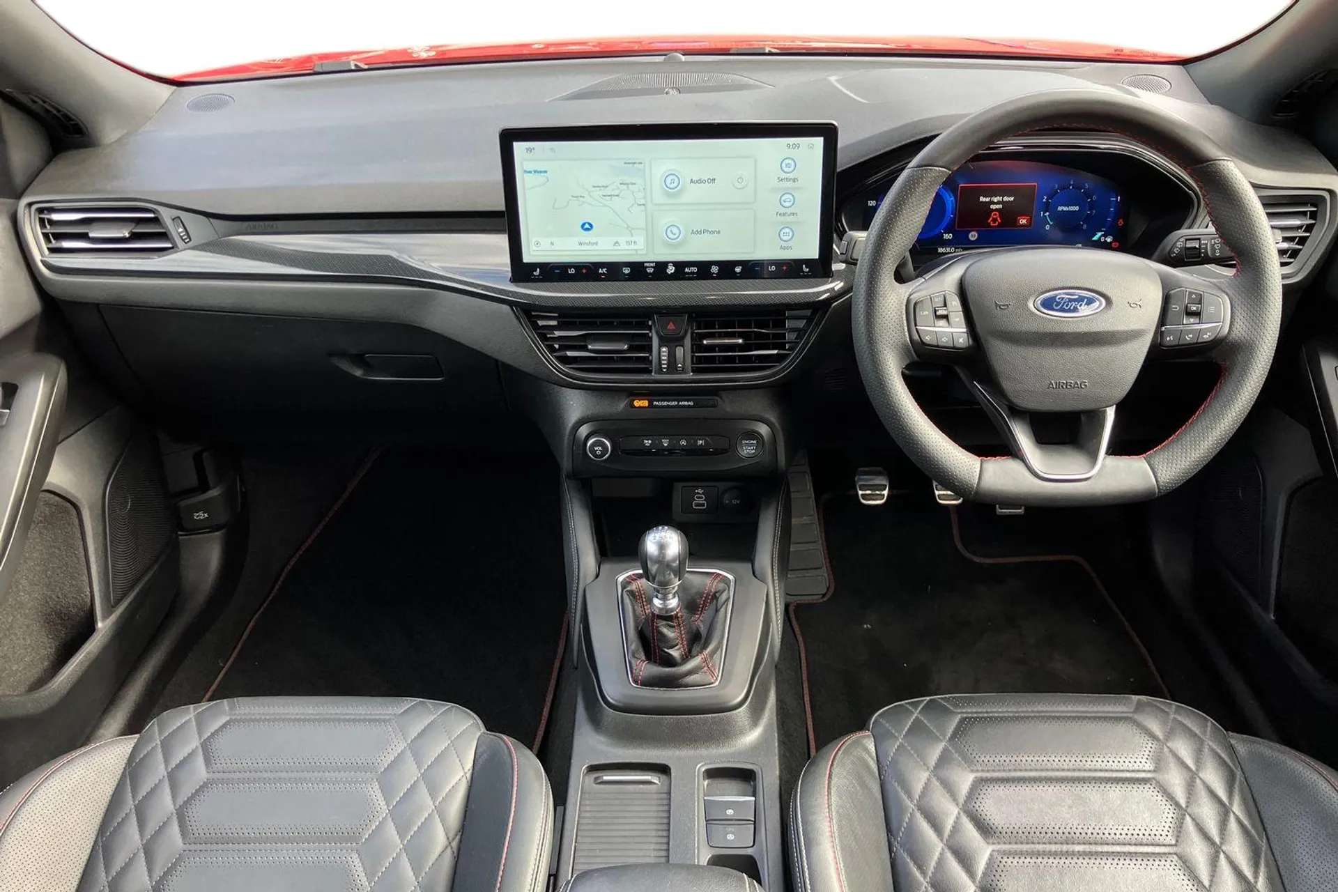 A 2023 FORD FOCUS 1.0 EcoBoost Hybrid mHEV 155 ST-Line Vignale 5dr [ Wiresless charging pad , Bluetooth system , Auto hold function , Winter pack , Privacy glass , Post A 2023 FORD FOCUS 1.0 EcoBoost Hybrid mHEV 155 ST-Line Vignale 5dr [ Wiresless charging pad , Bluetooth system , Auto hold function , Winter pack , Privacy glass , Post