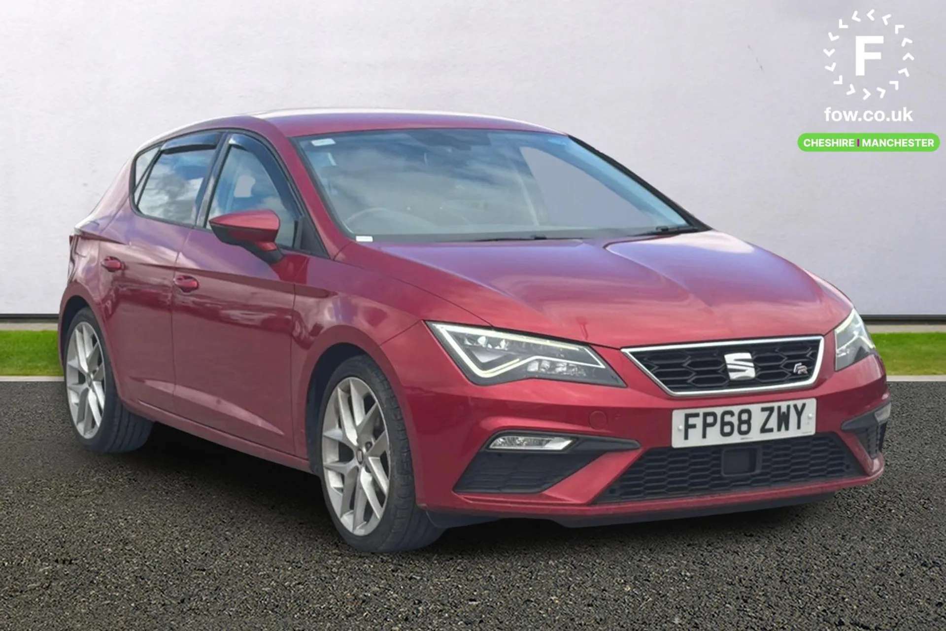 A 2018 SEAT LEON 1.4 EcoTSI 150 FR Technology 5dr [Electronic parking brake with auto hold, Electric adjustable/heated/folding door mirrors, Front assist including cit A 2018 SEAT LEON 1.4 EcoTSI 150 FR Technology 5dr [Electronic parking brake with auto hold, Electric adjustable/heated/folding door mirrors, Front assist including cit