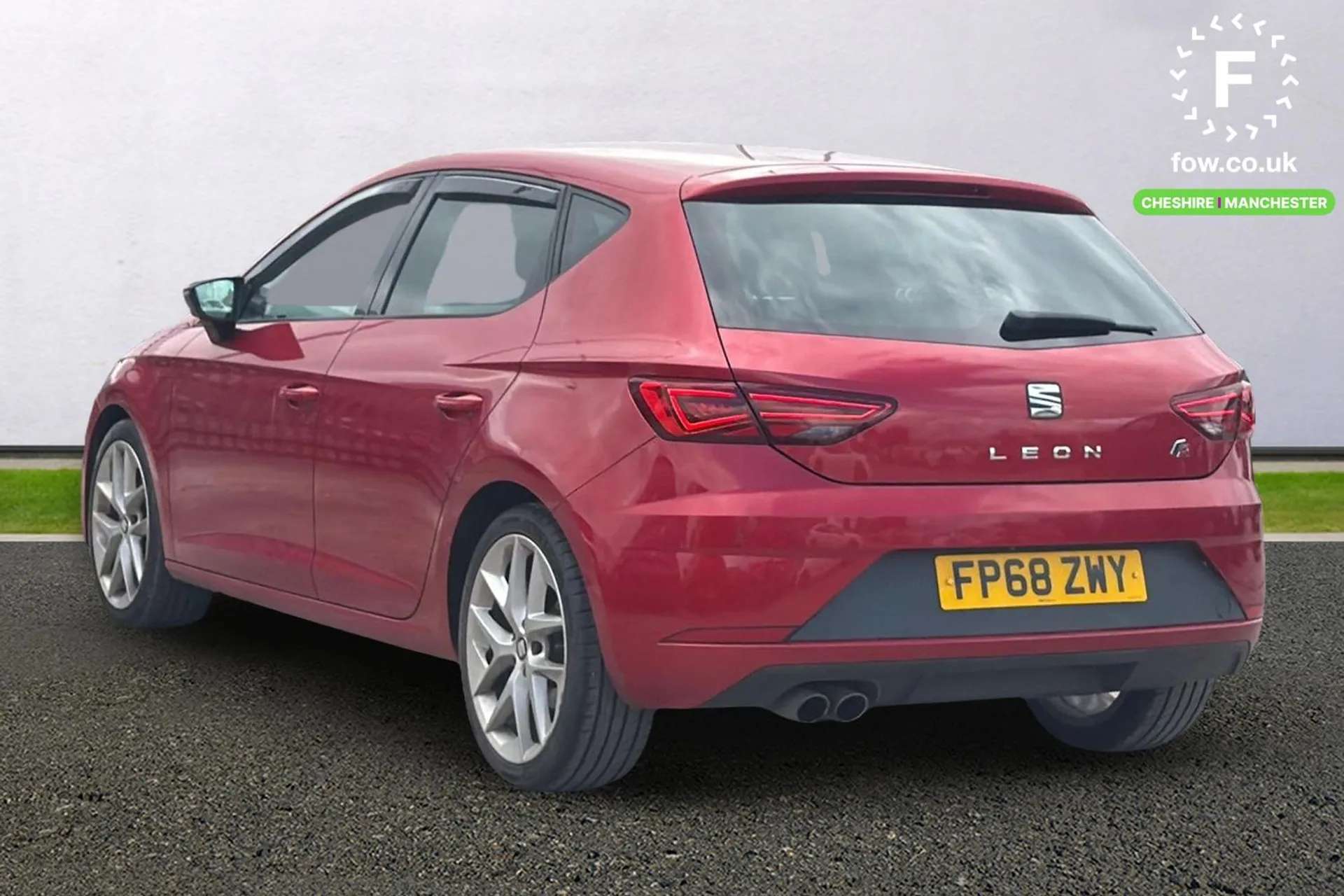 A 2018 SEAT LEON 1.4 EcoTSI 150 FR Technology 5dr [Electronic parking brake with auto hold, Electric adjustable/heated/folding door mirrors, Front assist including cit A 2018 SEAT LEON 1.4 EcoTSI 150 FR Technology 5dr [Electronic parking brake with auto hold, Electric adjustable/heated/folding door mirrors, Front assist including cit