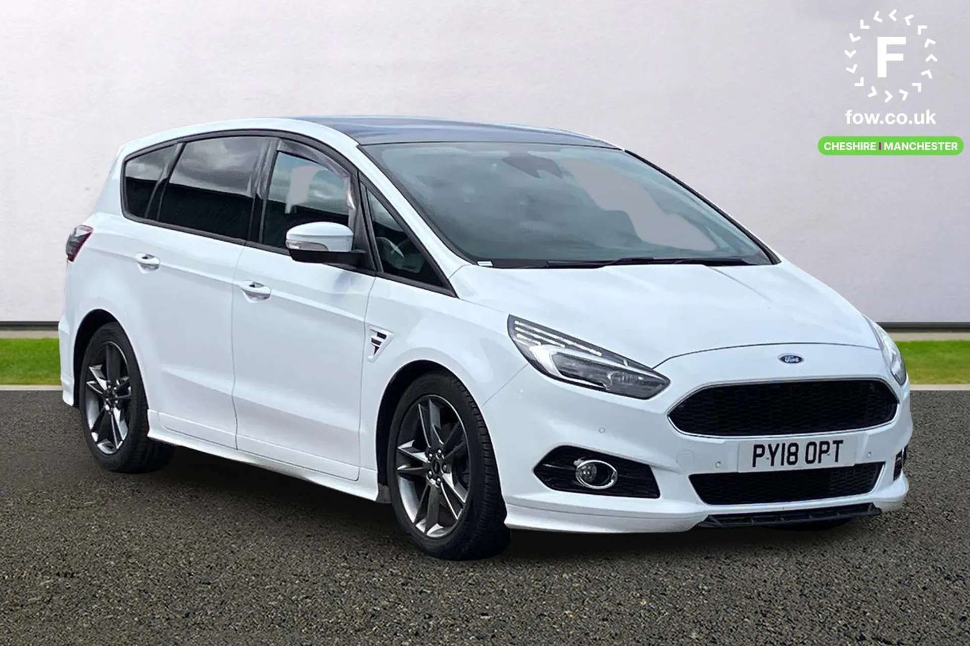 A 2018 FORD S-MAX 2.0 TDCi 180 ST-Line 5dr [Rear View Camera, Ford convers+ (256 colour instrument panel), Electric adjustable/heated/folding door mirrors + puddle ligh A 2018 FORD S-MAX 2.0 TDCi 180 ST-Line 5dr [Rear View Camera, Ford convers+ (256 colour instrument panel), Electric adjustable/heated/folding door mirrors + puddle ligh