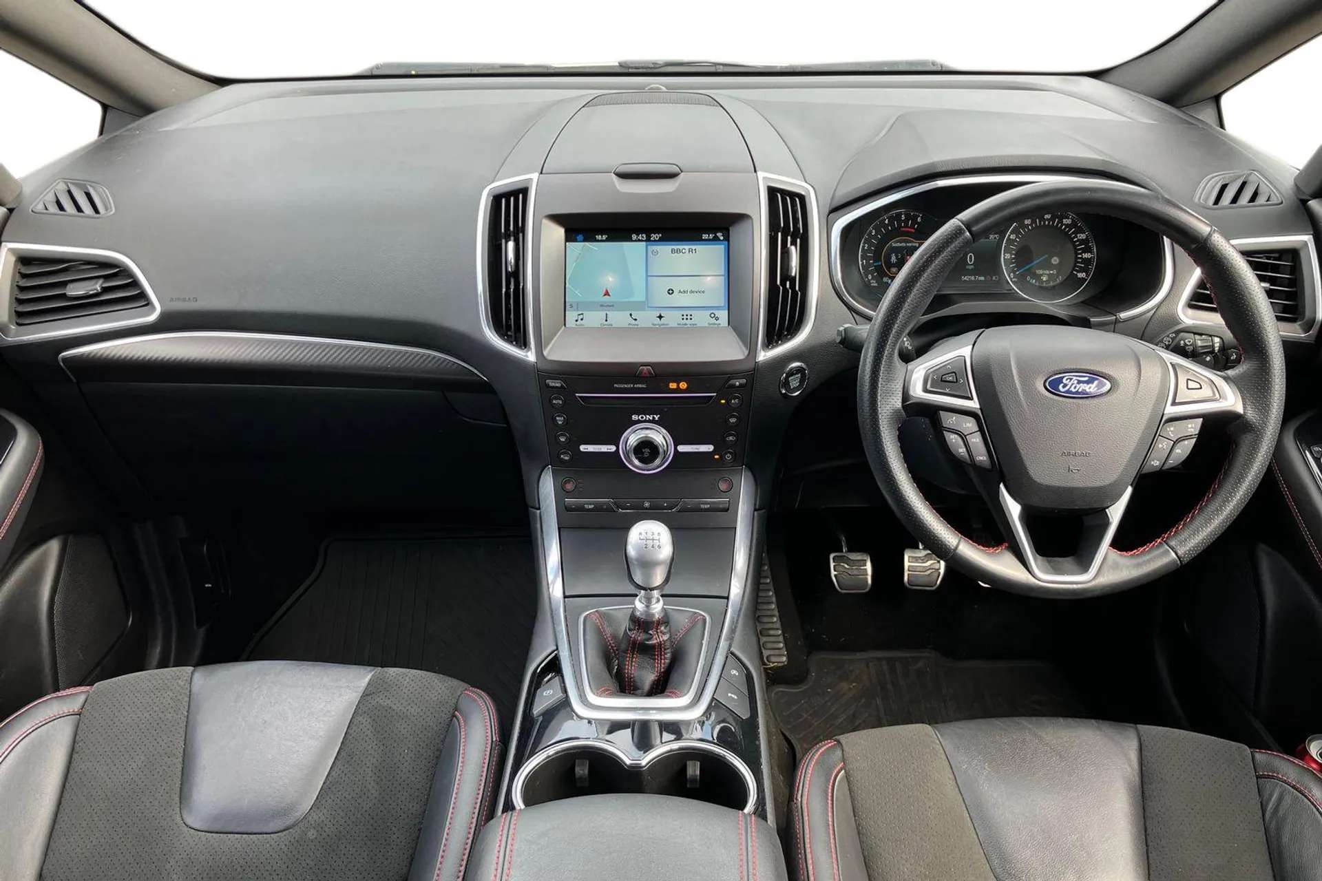 A 2018 FORD S-MAX 2.0 TDCi 180 ST-Line 5dr [Rear View Camera, Ford convers+ (256 colour instrument panel), Electric adjustable/heated/folding door mirrors + puddle ligh A 2018 FORD S-MAX 2.0 TDCi 180 ST-Line 5dr [Rear View Camera, Ford convers+ (256 colour instrument panel), Electric adjustable/heated/folding door mirrors + puddle ligh