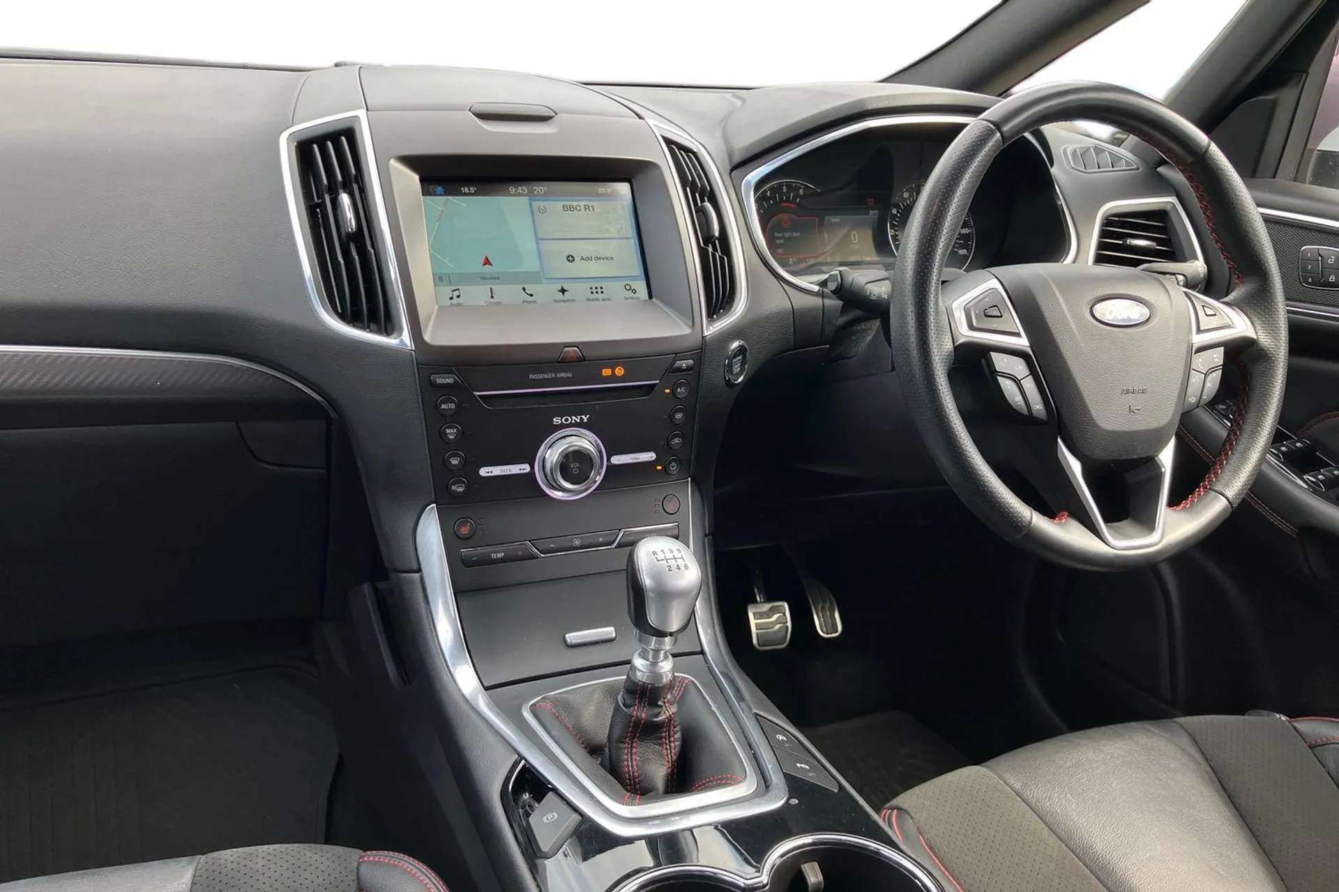 A 2018 FORD S-MAX 2.0 TDCi 180 ST-Line 5dr [Rear View Camera, Ford convers+ (256 colour instrument panel), Electric adjustable/heated/folding door mirrors + puddle ligh A 2018 FORD S-MAX 2.0 TDCi 180 ST-Line 5dr [Rear View Camera, Ford convers+ (256 colour instrument panel), Electric adjustable/heated/folding door mirrors + puddle ligh
